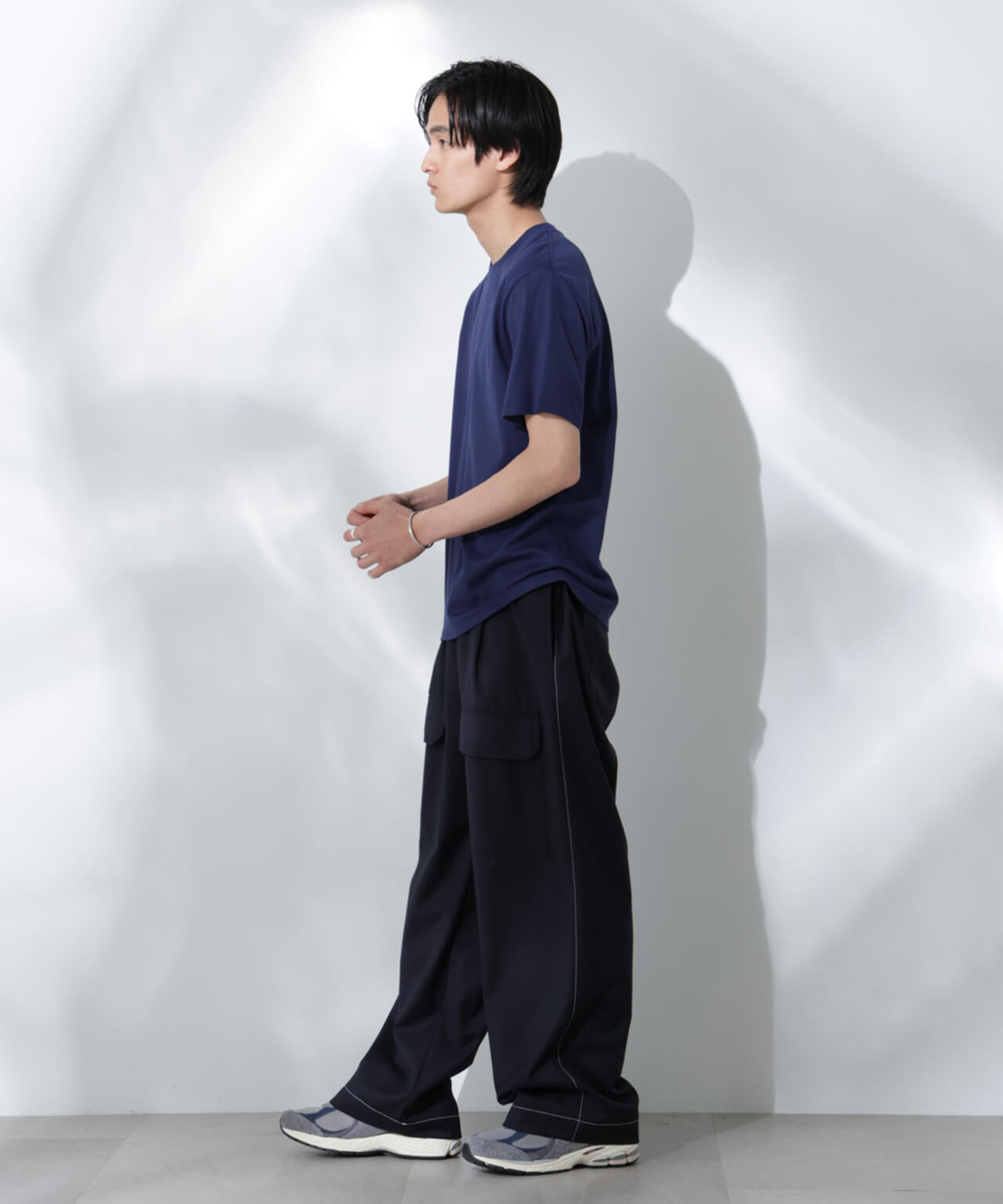 Anti Soaked(R) 汗染み防止 クルーネック レギュラーシルエットTシャツ