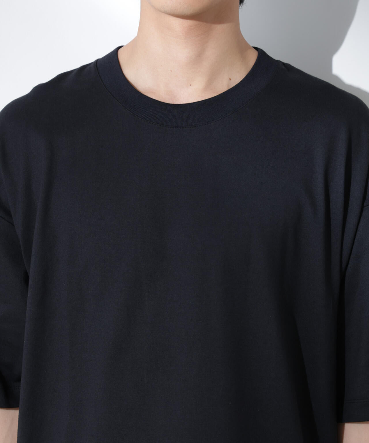 Anti Soaked(R)  汗染み防止 クルーネック ビッグシルエットTシャツ