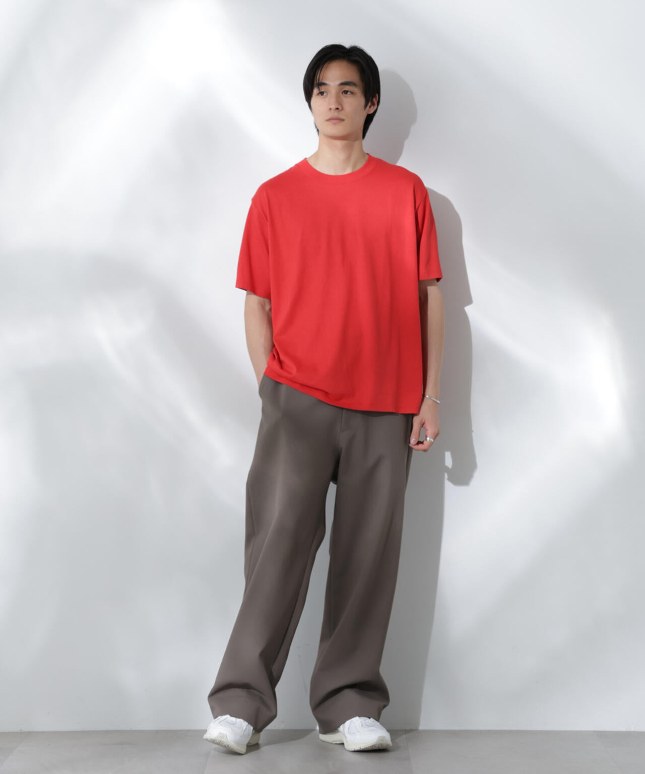 Anti Soaked(R)汗染み防止 De Light ミドルシルエットTシャツ | NANO