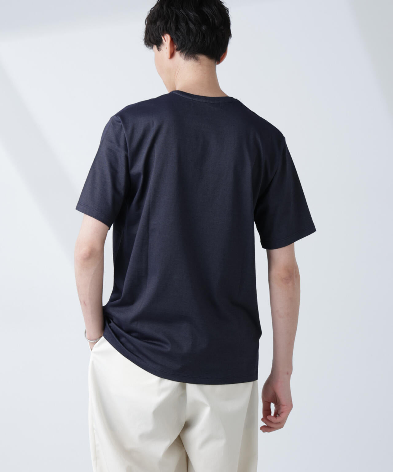 ソラーロライトストレッチクルーネックTシャツ(セットアップ可)