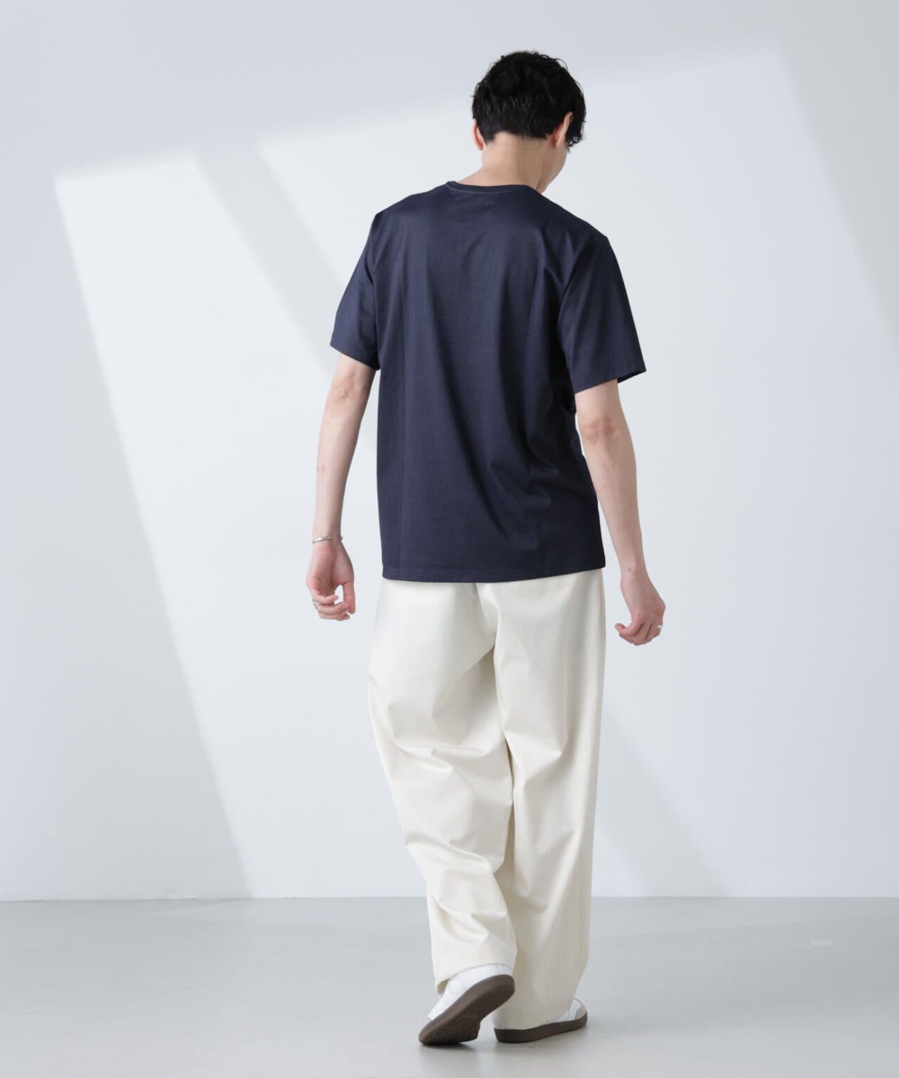 ナノユニバース 最新セレクトショップ別注】ショットのレザーにラングラーの