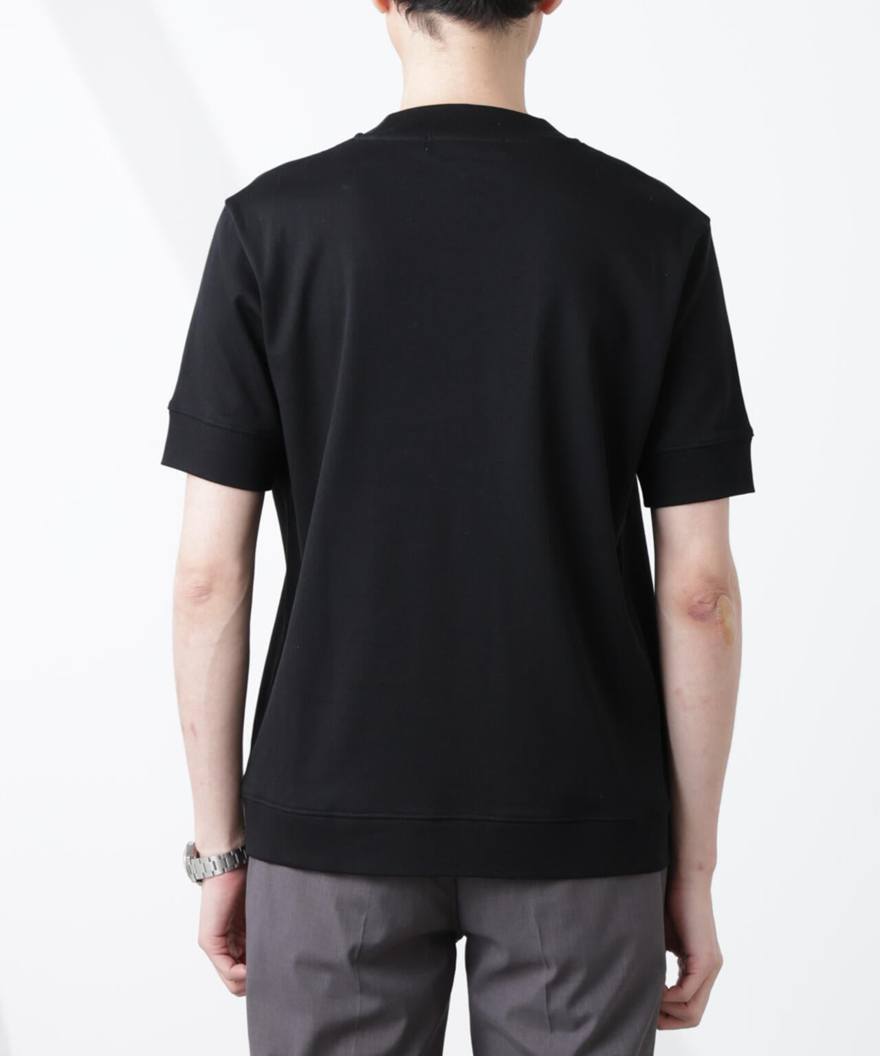 [FORMAL JERSEY]モックネックカットソー半袖