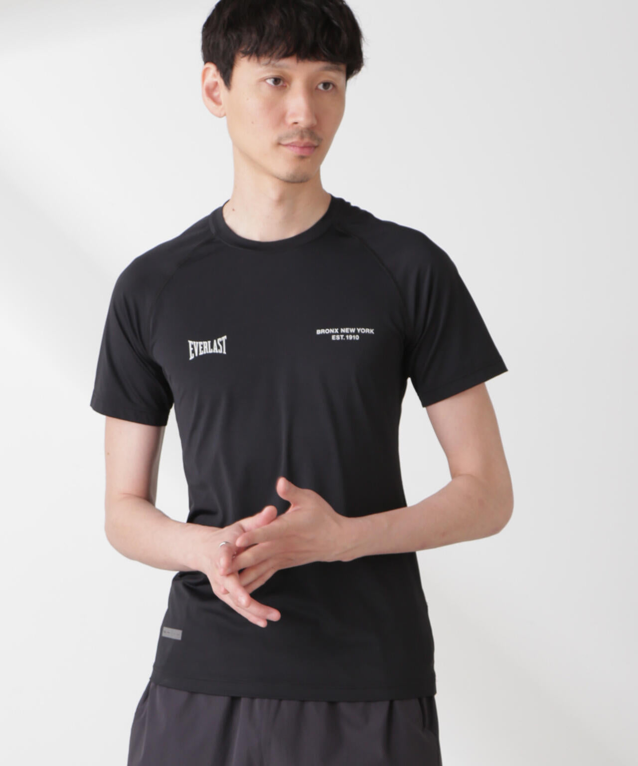 On performance-T ブラック　L EVERLAST｣ ジャストフィット GYM Tシャツ | NANO universe（ナノ