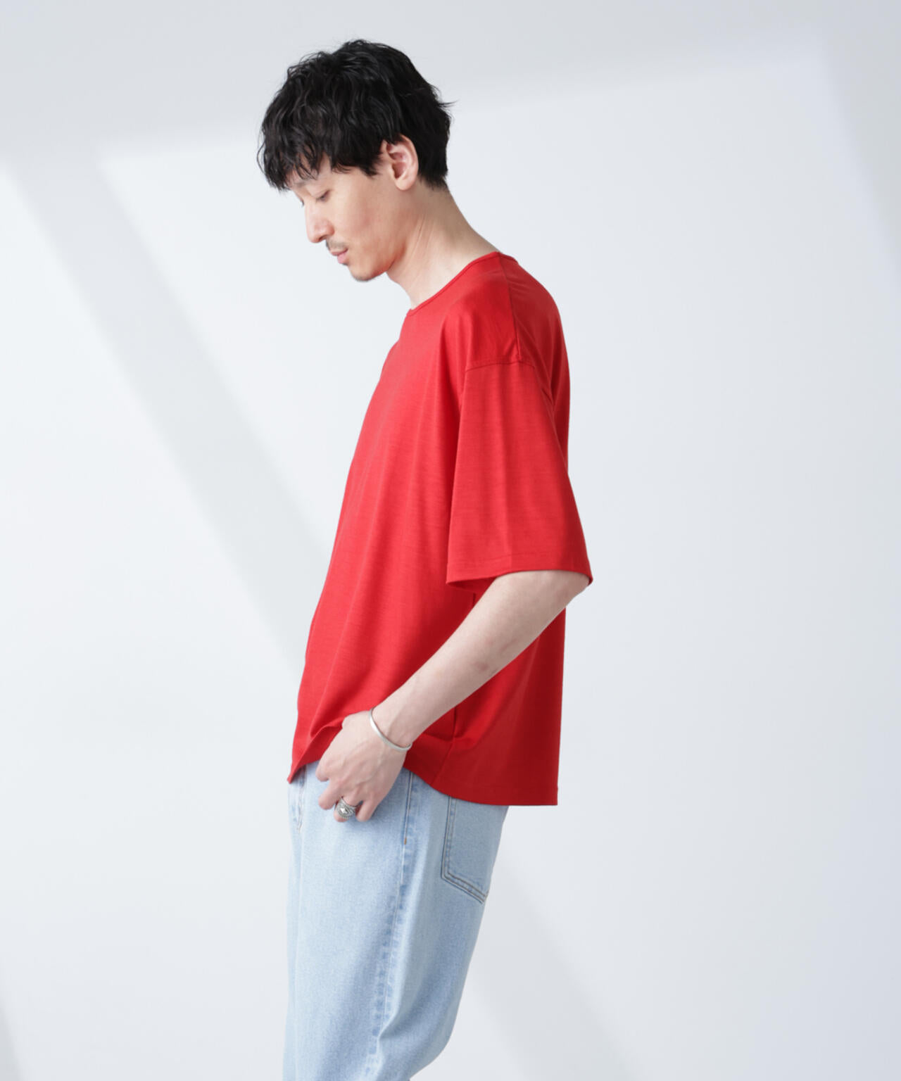 ALL-DAYS COMFORT 100% WOOL」 エレガンスTEE | NANO universe（ナノ