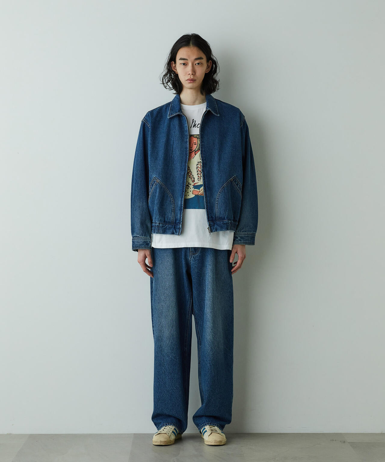 PALACE デニム HOTEL PALACE」オテルパラス 13ozバイオブリーチルーズシルエット