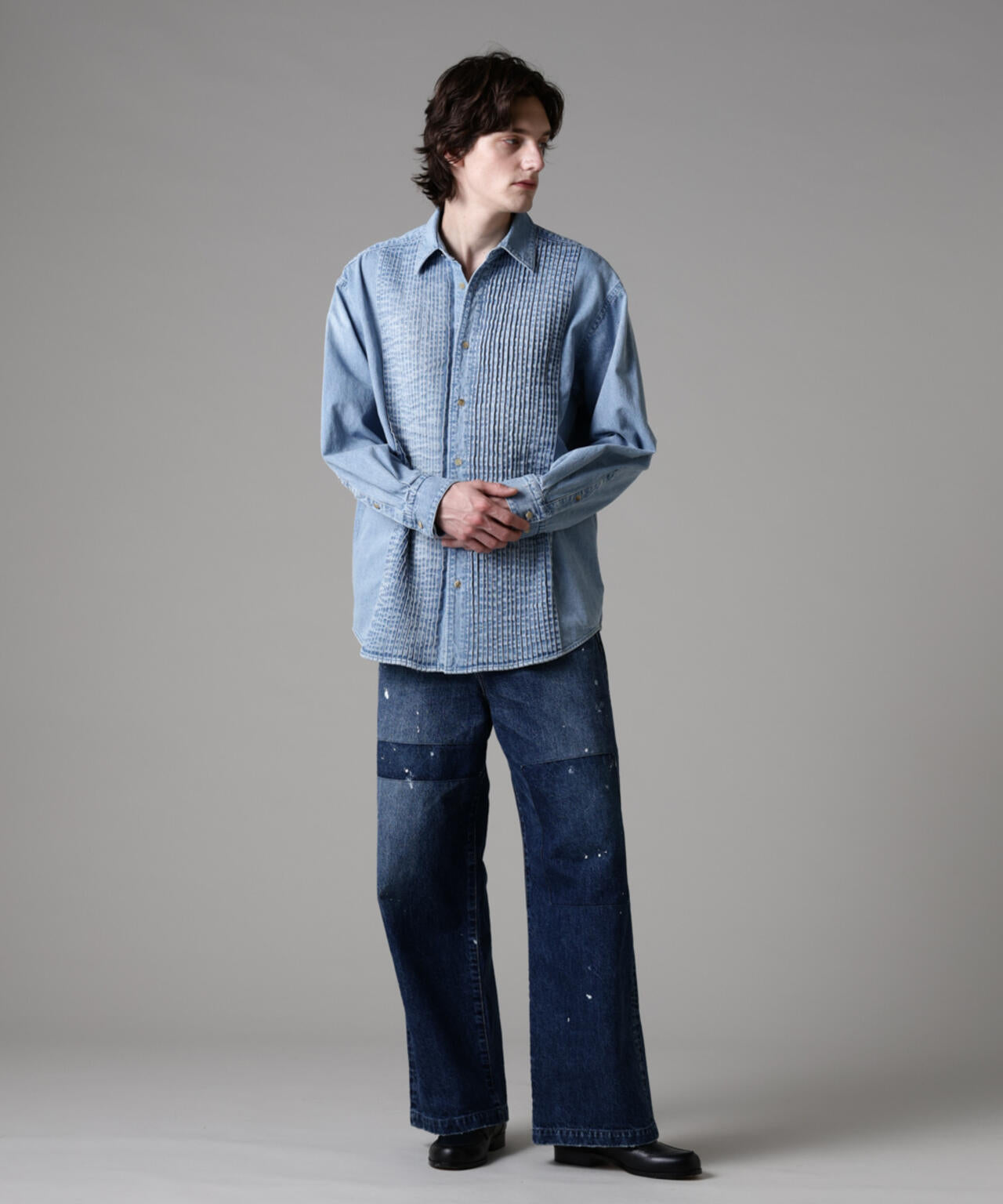 ASSEMBLANC｣リメイクワイドデニムパンツ（セットアップ可） | NANO