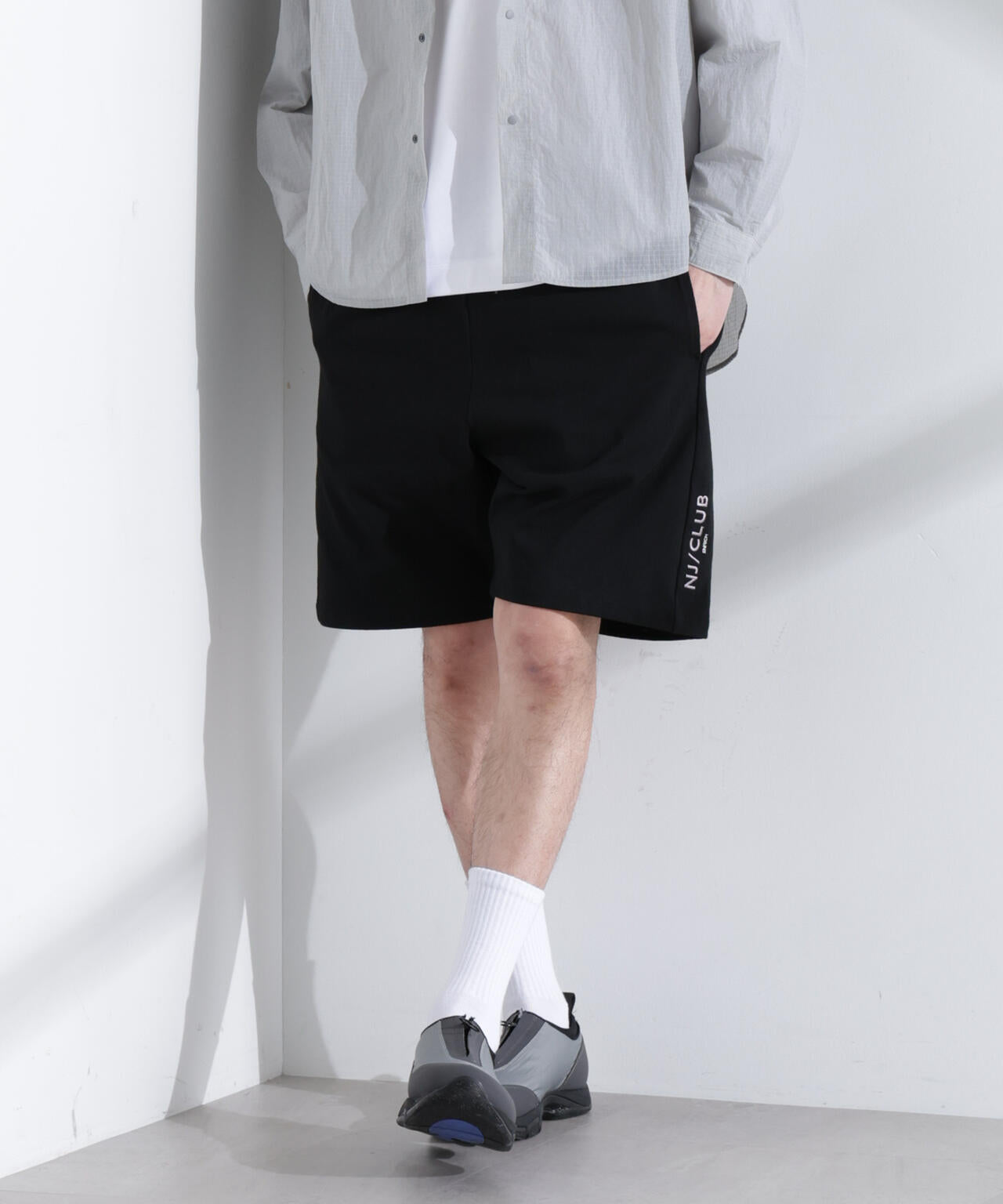 「NJ/CLUB」 USAコットン ハーフパンツ