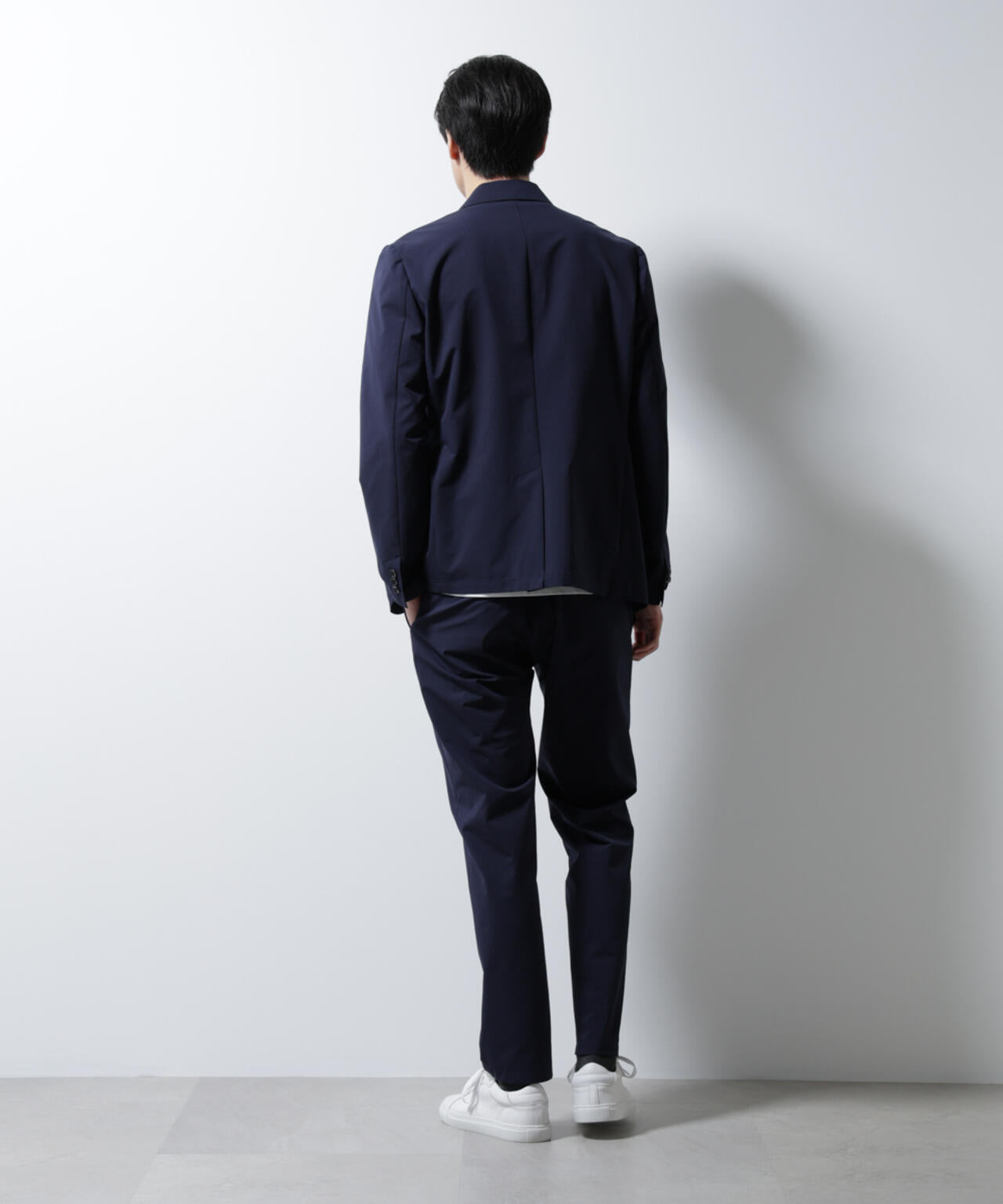 「N TROUSERS BASIC」ダントツオチール防汚テックストレッチパンツ(セットアップ可)