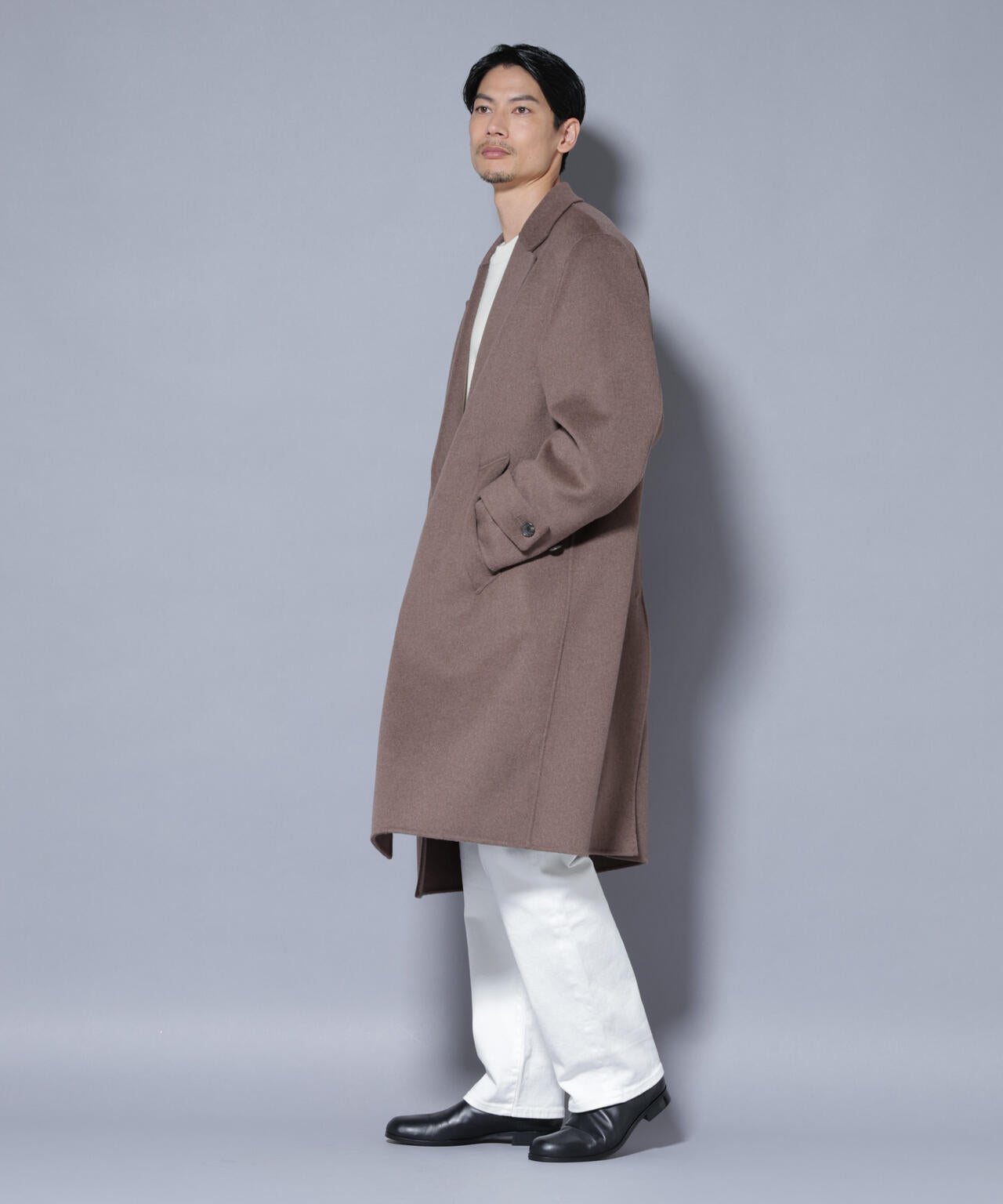 ウールリバーチェスターコート