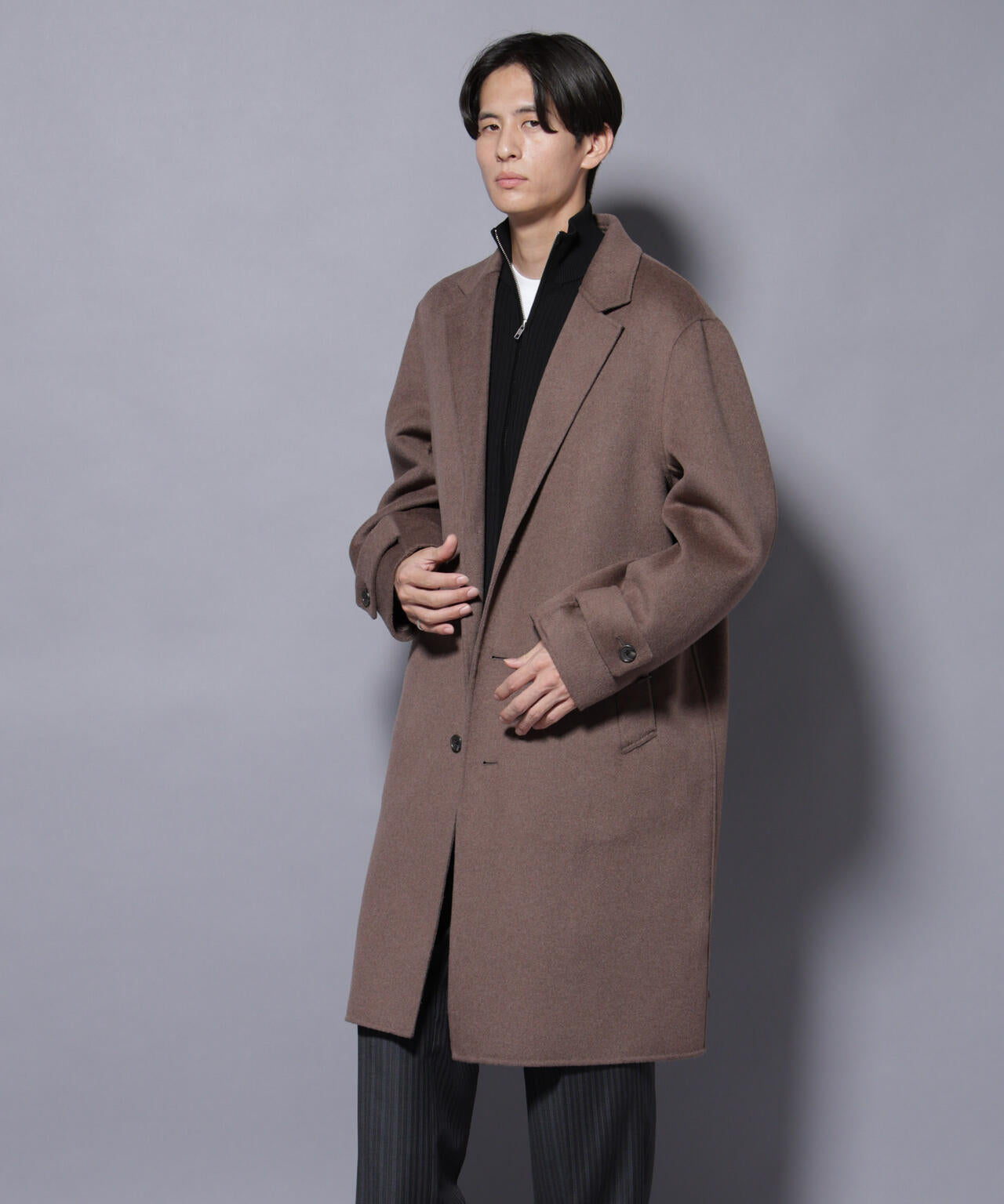 ウールリバーチェスターコート