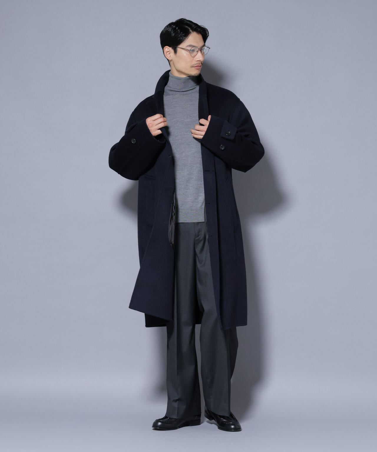 ウールリバーチェスターコート