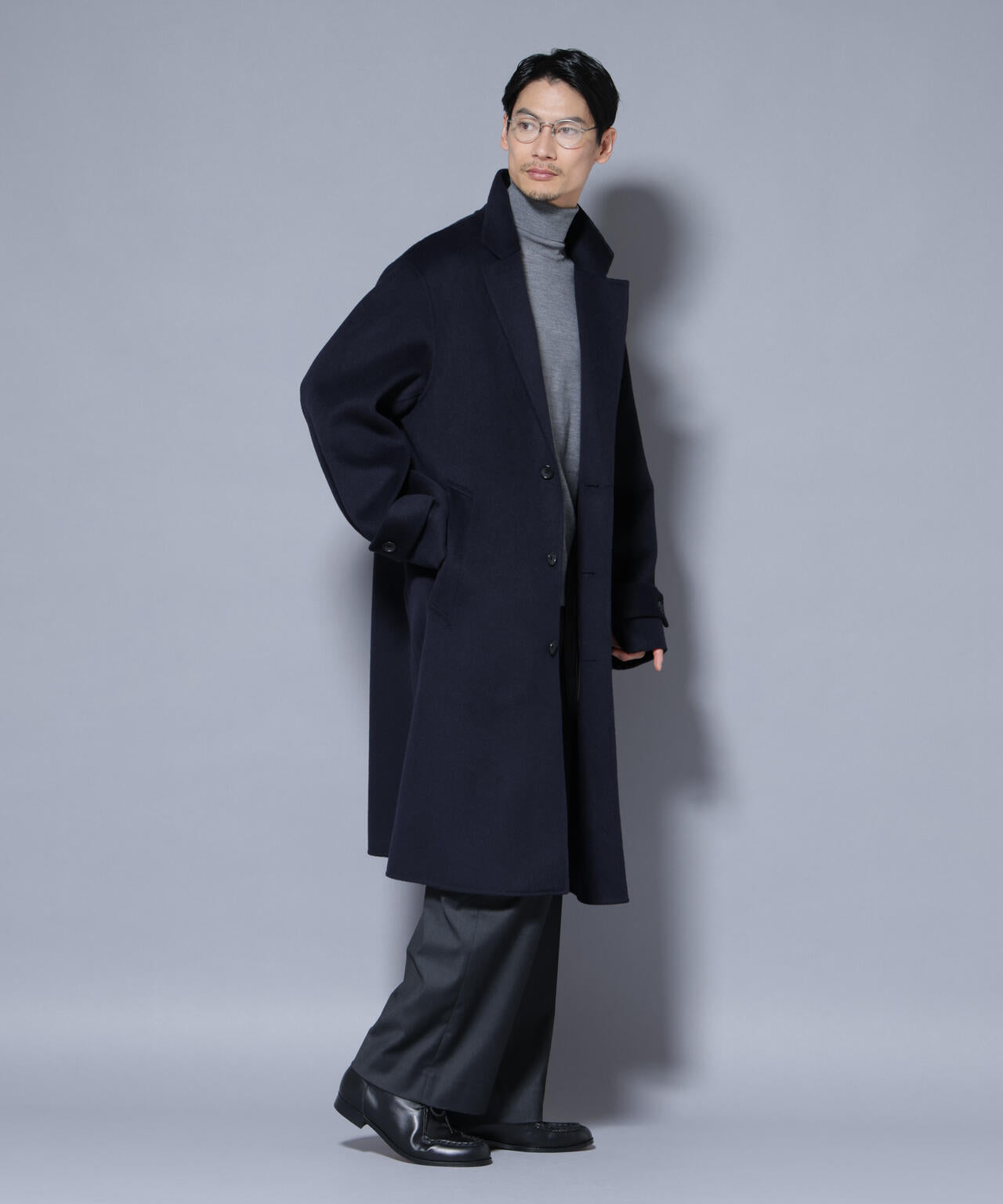 ウールリバーチェスターコート