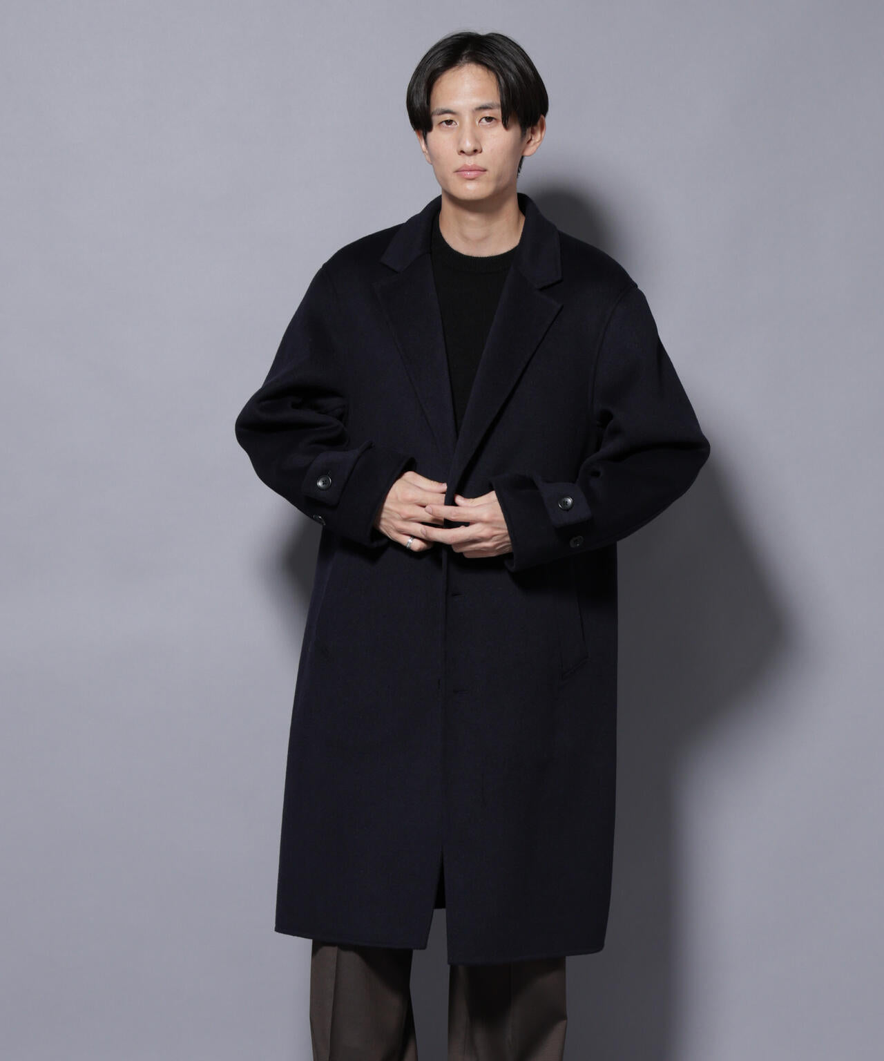 ウールリバーチェスターコート