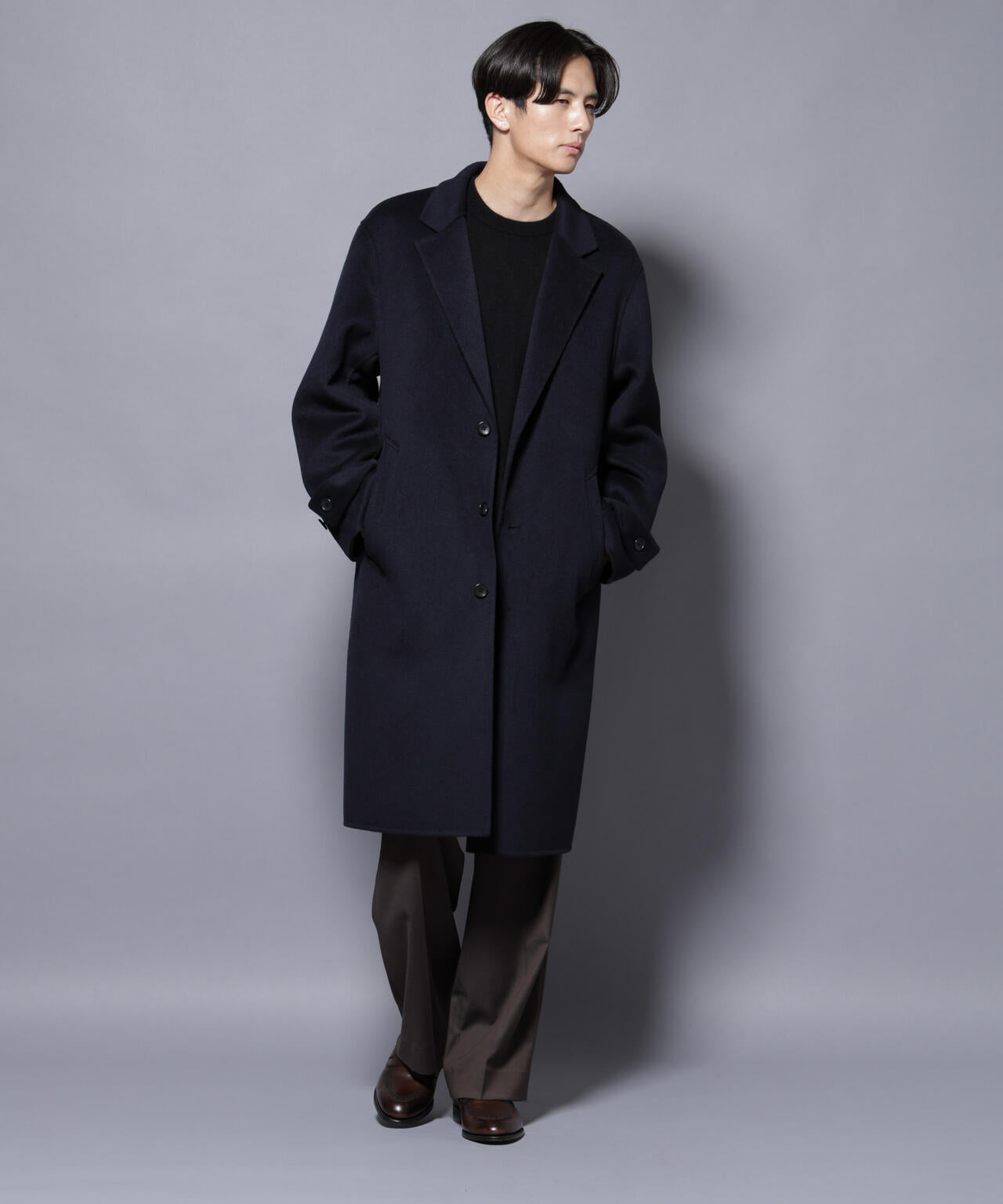 ウールリバーチェスターコート