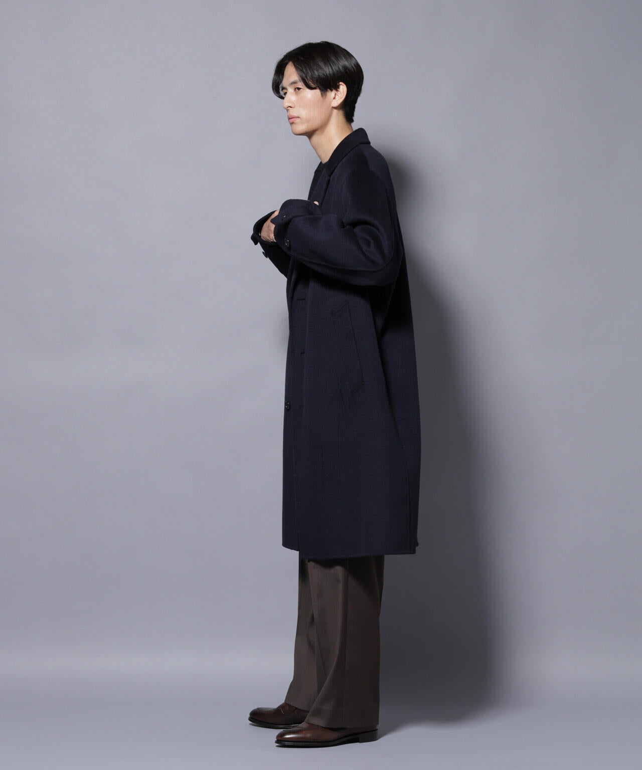 ウールリバーチェスターコート