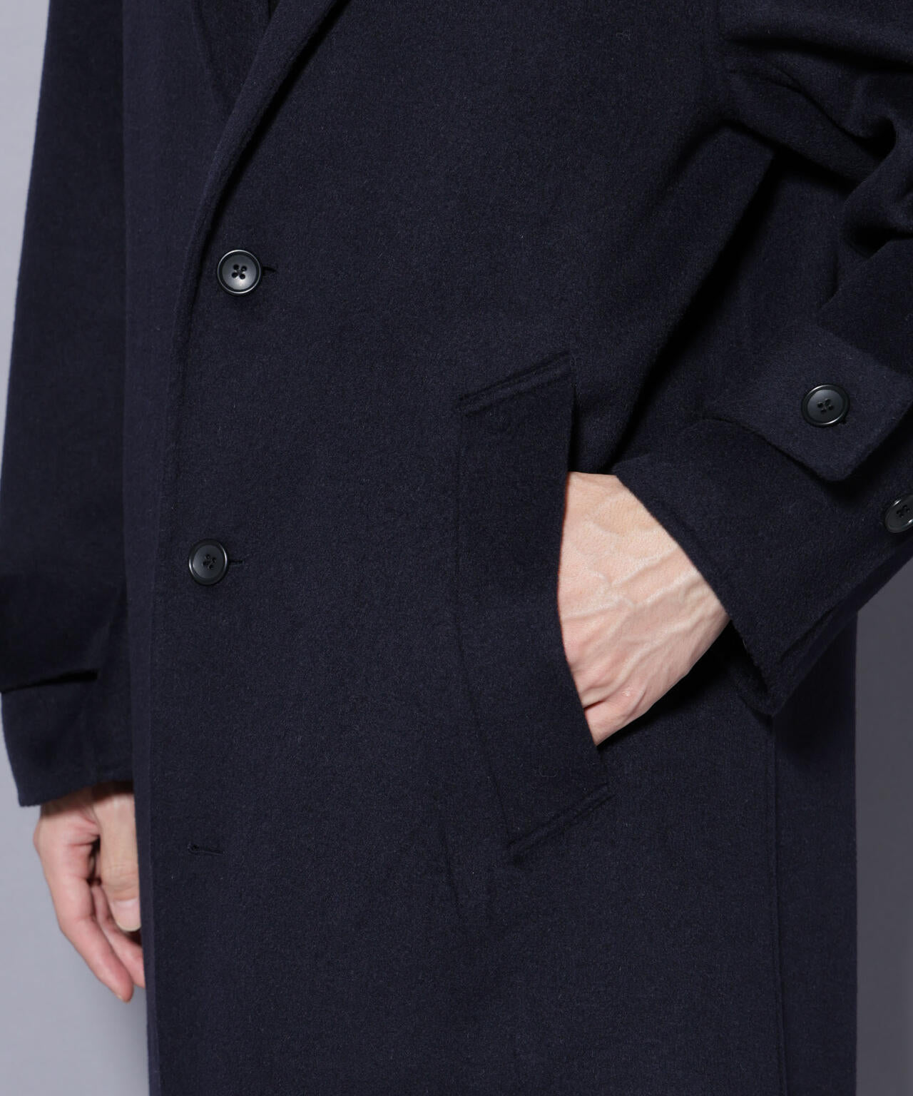 ウールリバーチェスターコート