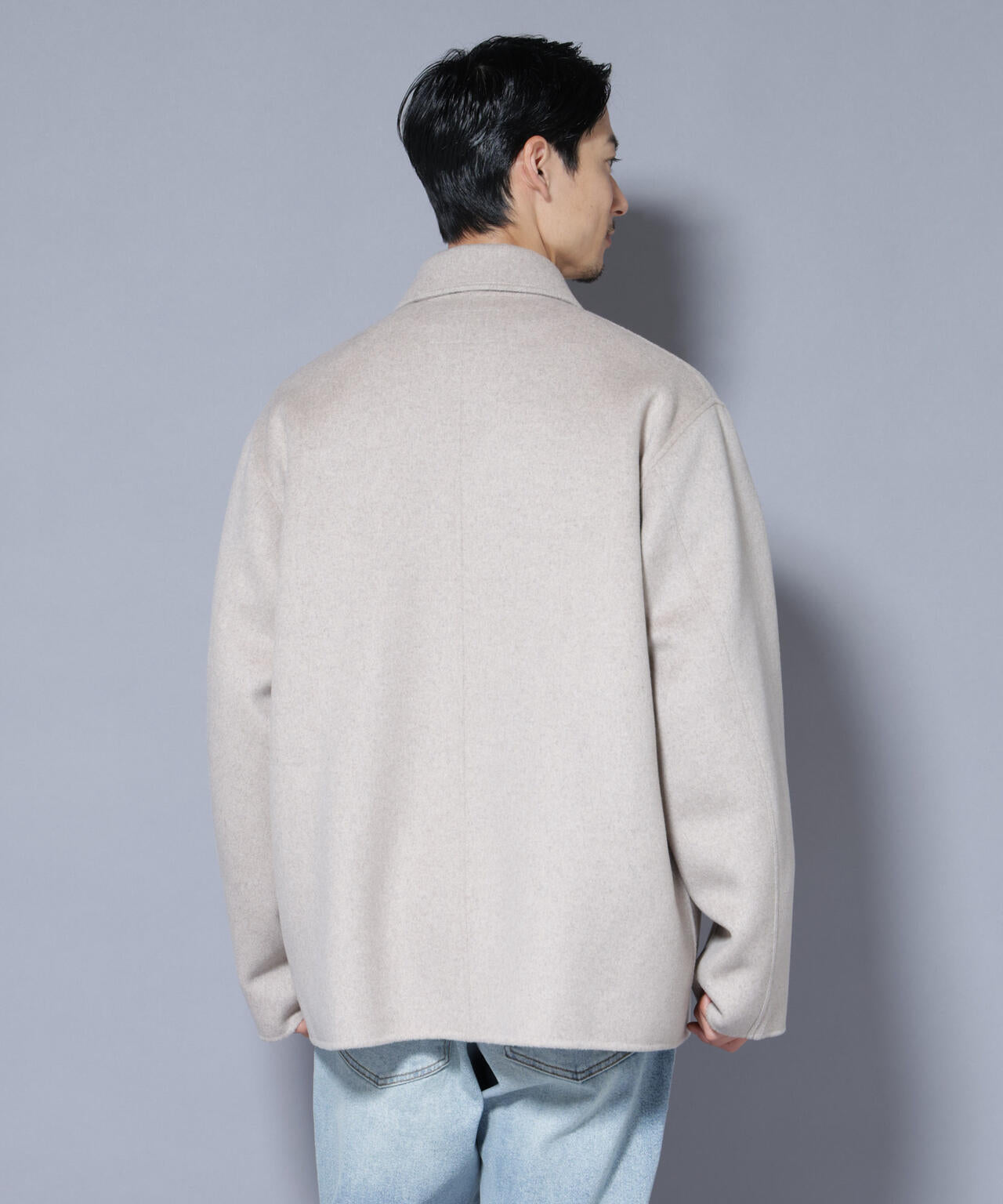 ウールリバーカバーオール