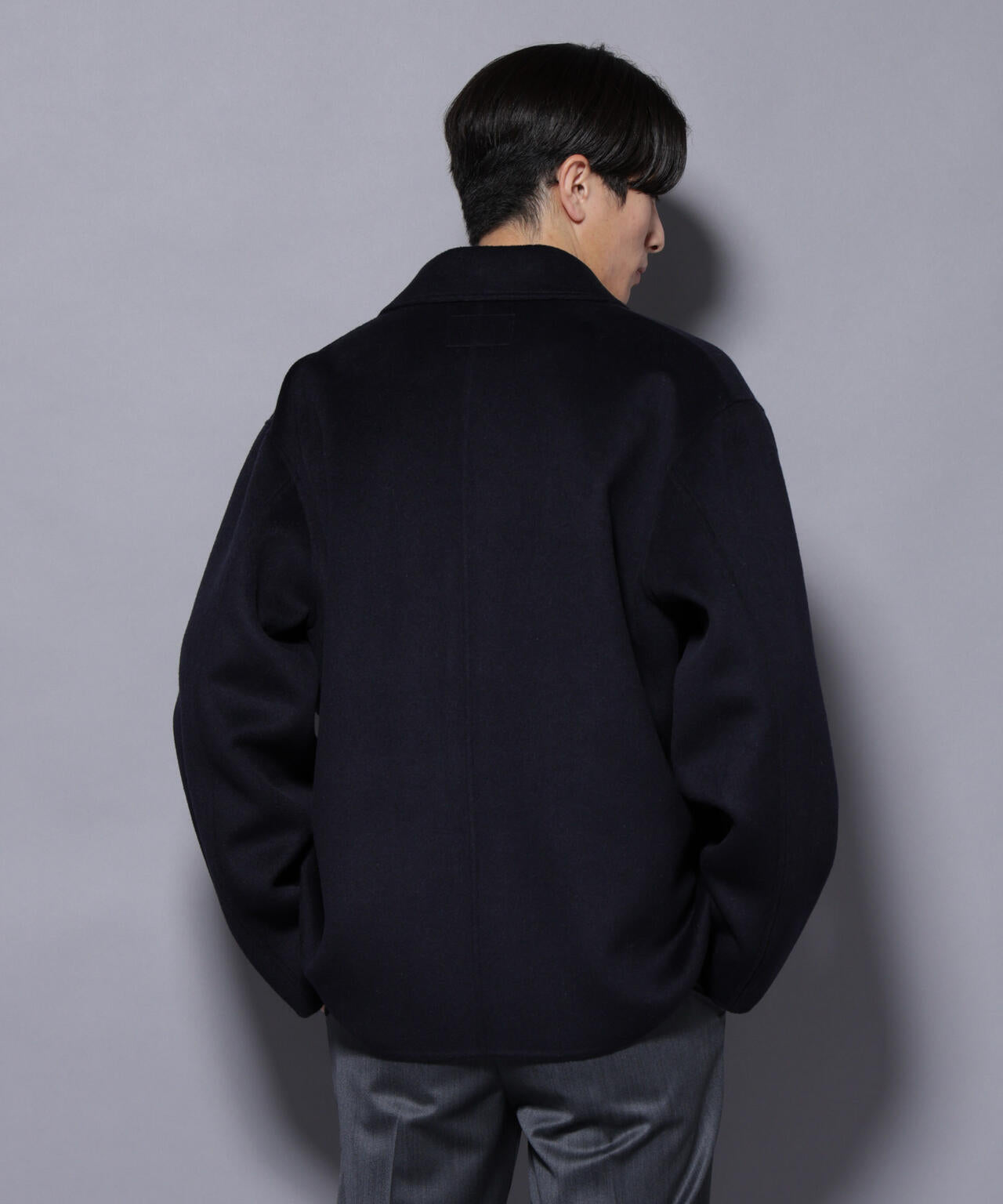 3313【希少モデル・美品】フルカウント ウール カバーオール ネイビー 38 3313【希少モデル・美品】フルカウント ウール カバーオール ネイビー