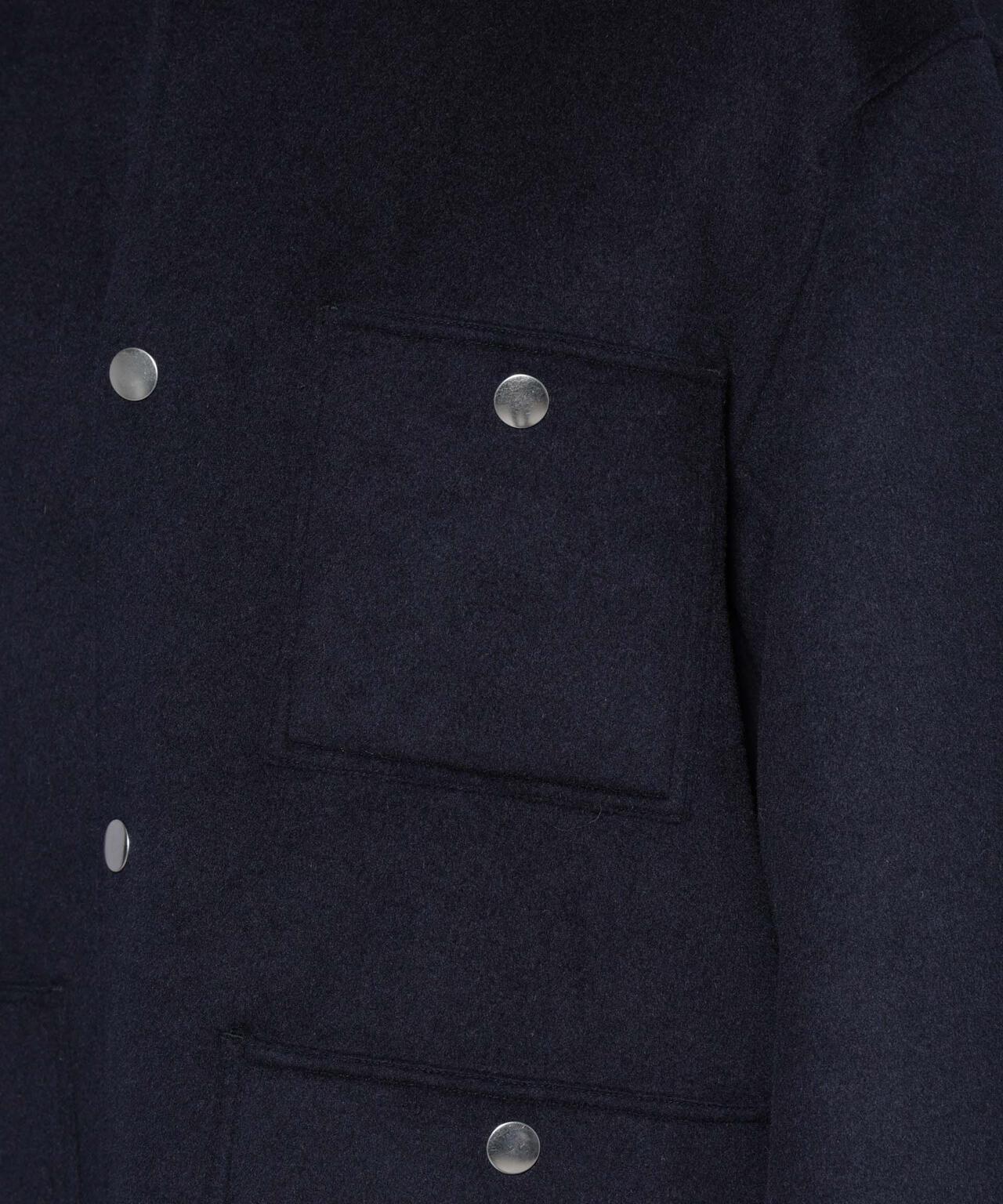 ウールリバーカバーオール