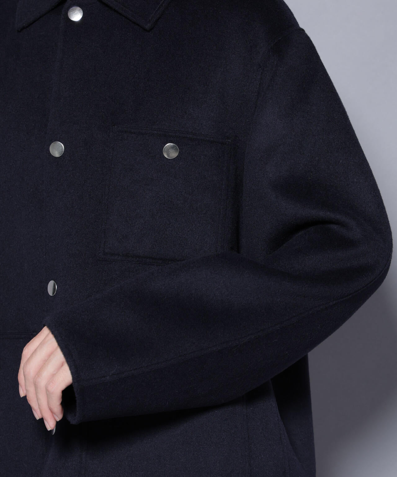 ウールリバーカバーオール