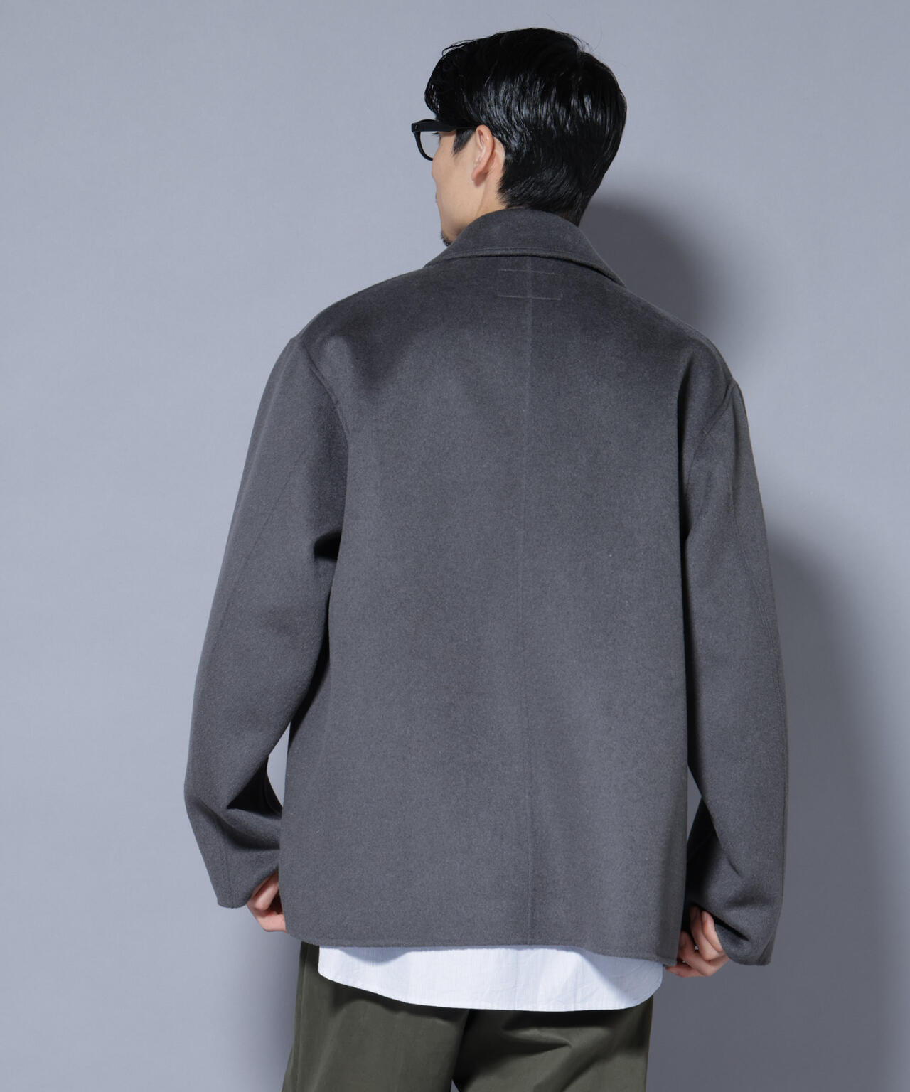 ウールリバーカバーオール