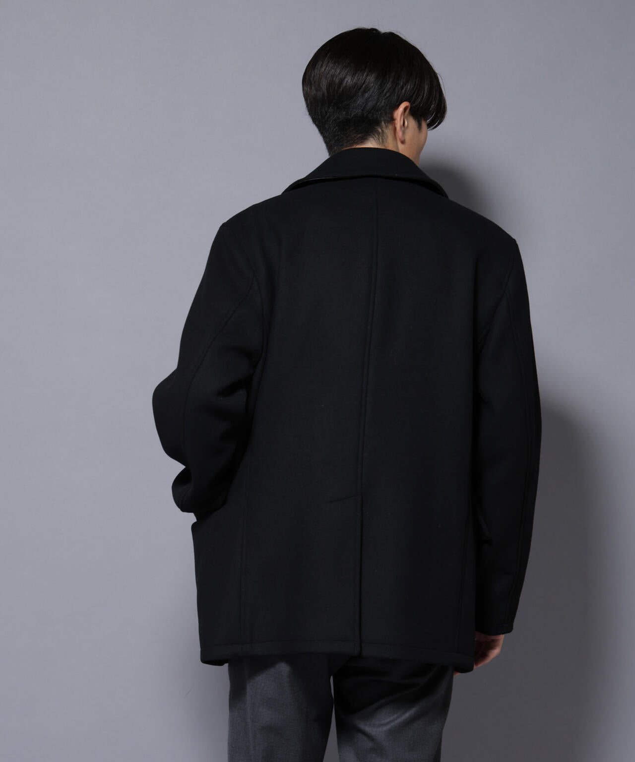 美品　エストネーション　カシミヤPコート　黒　サイズ46 美品 エストネーション カシミヤPコート 黒 サイズ46の通販はau PAY