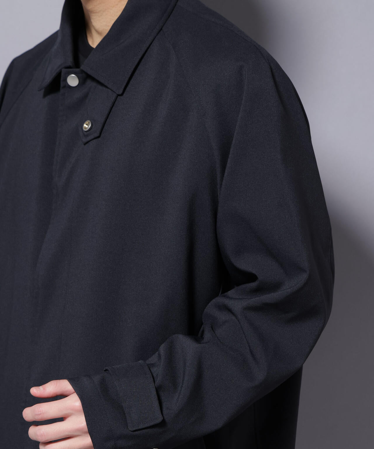 RainComfortWear」ダントツ撥水透湿コーティングステンカラーコート