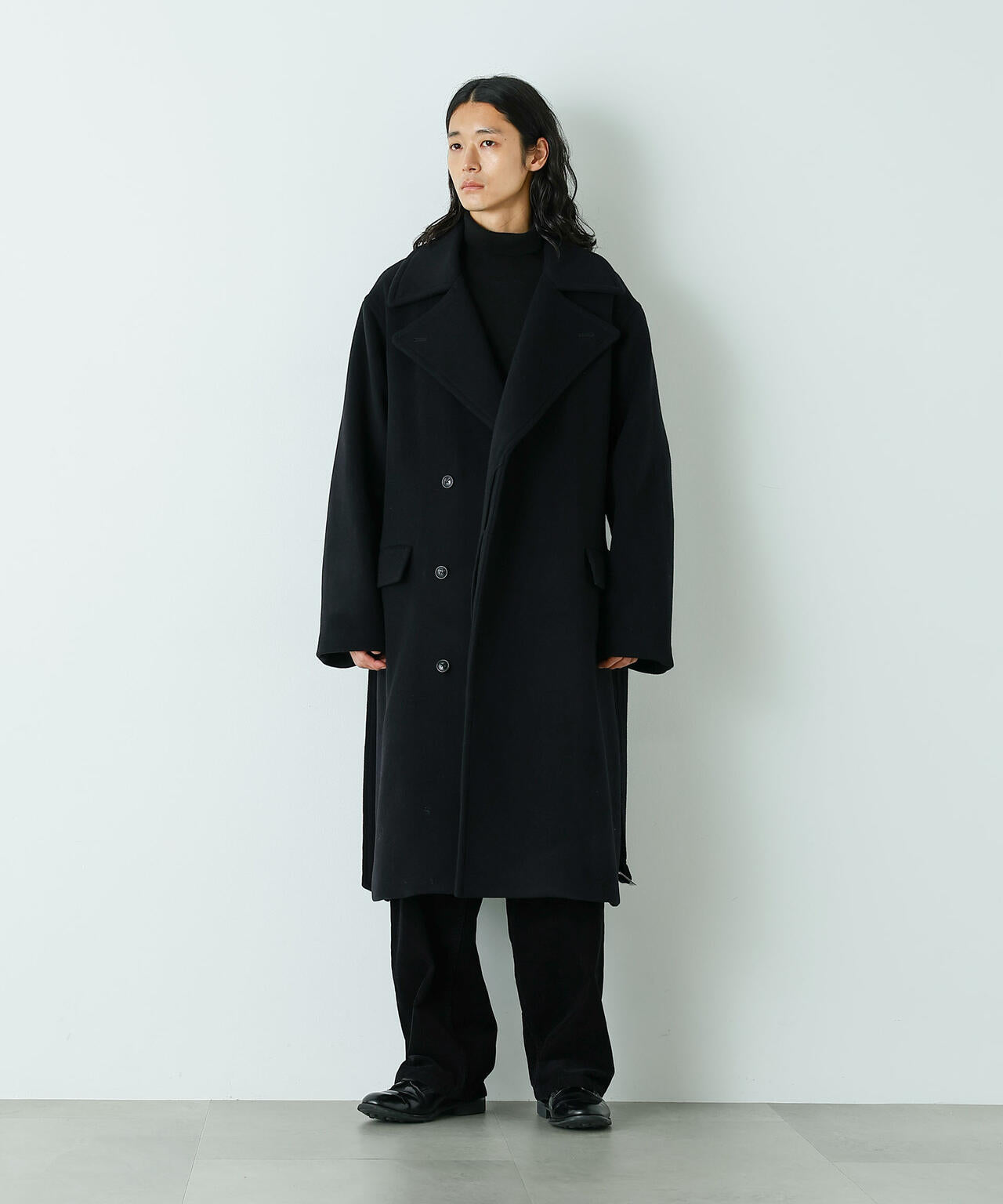 「HOTEL PALACE」ウールカシミヤ ロングコート