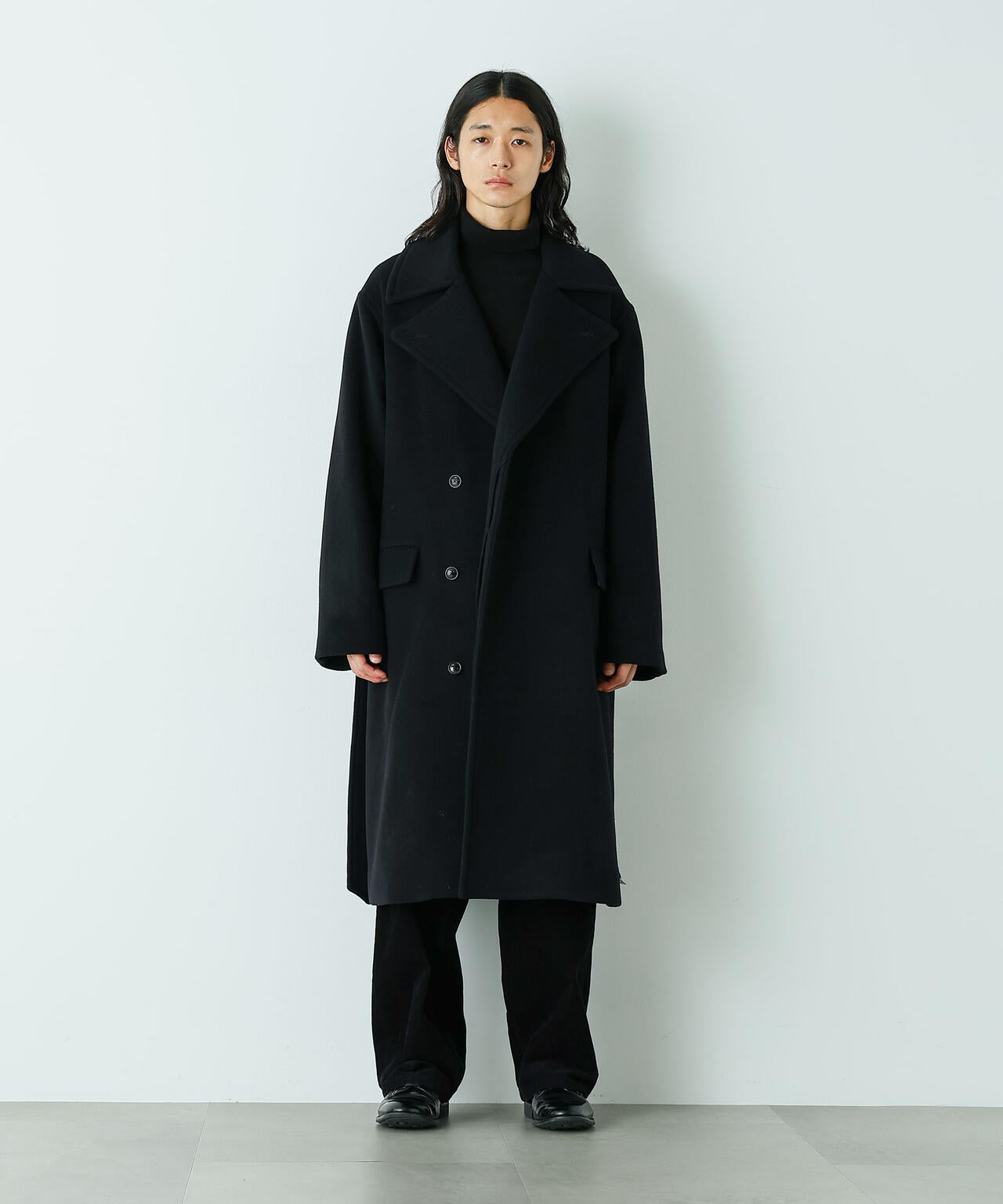 「HOTEL PALACE」ウールカシミヤ ロングコート