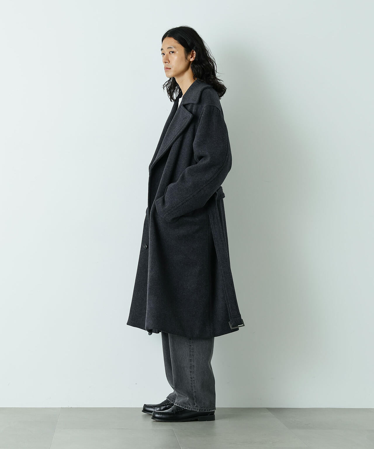 「HOTEL PALACE」ウールカシミヤ ロングコート