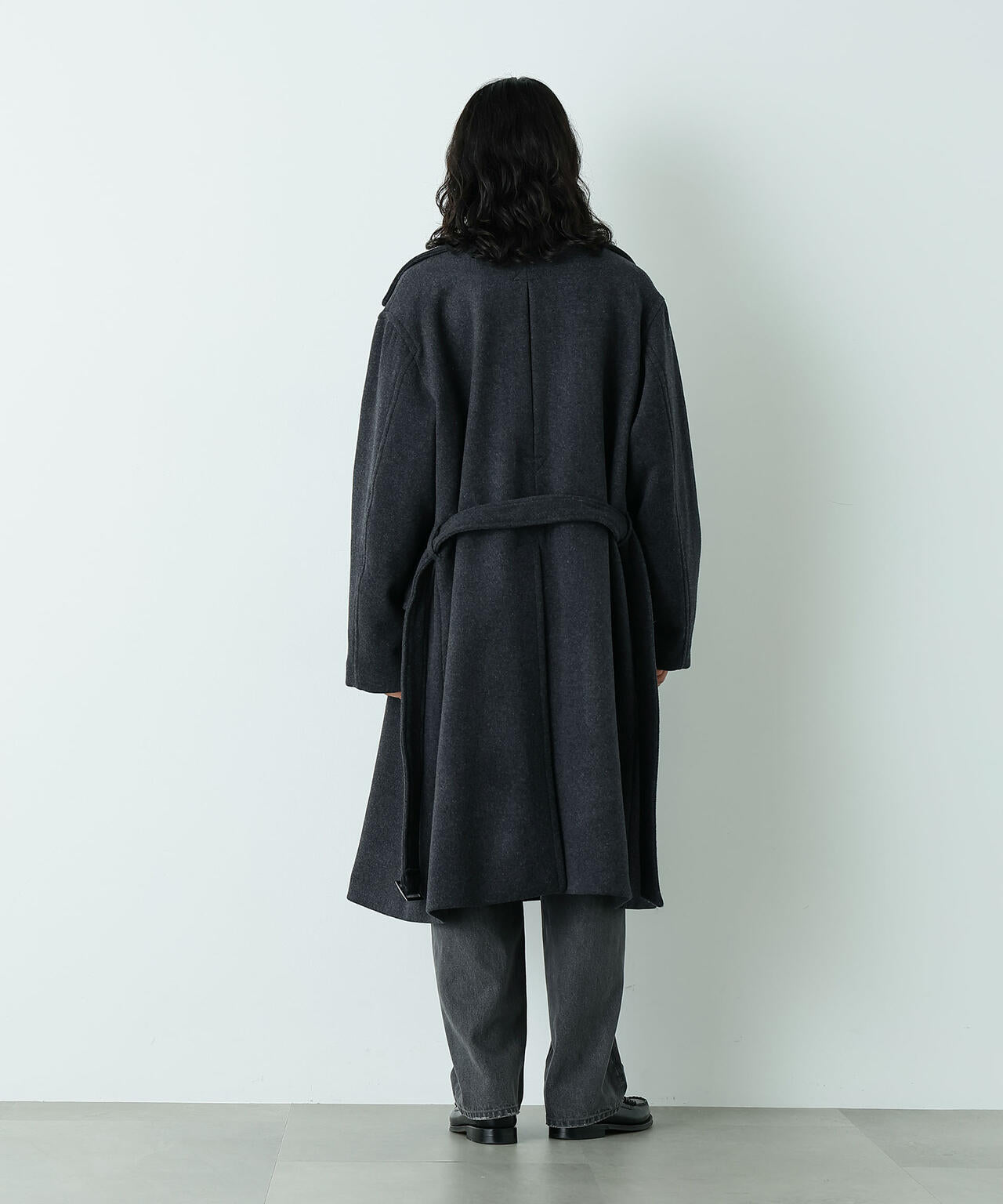 HOTEL PALACE」ウールカシミヤ ロングコート | NANO universe（ナノ