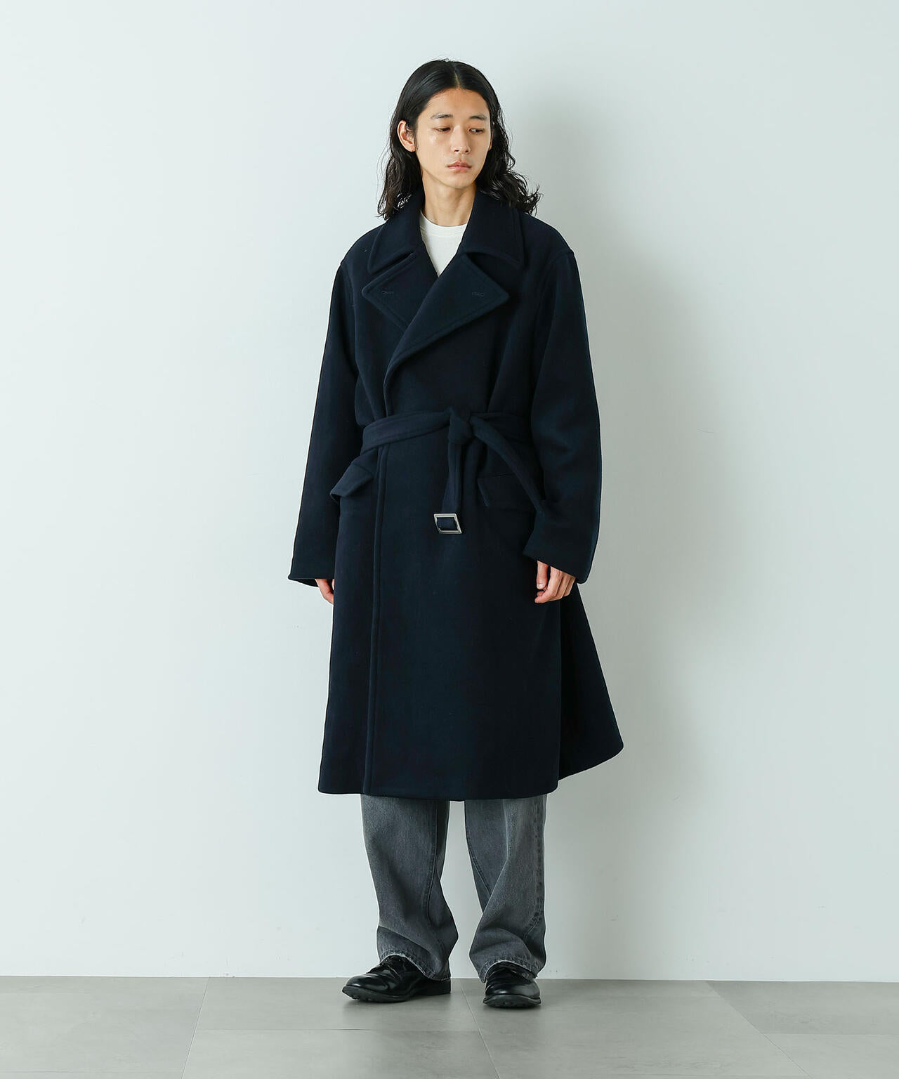 「HOTEL PALACE」ウールカシミヤ ロングコート