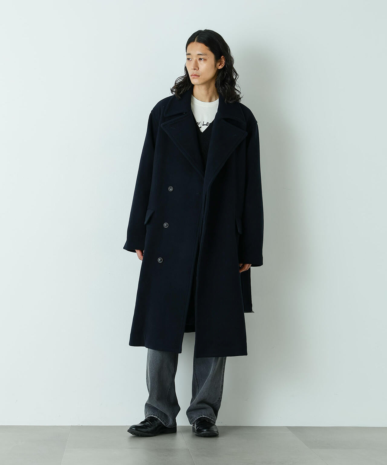 「HOTEL PALACE」ウールカシミヤ ロングコート