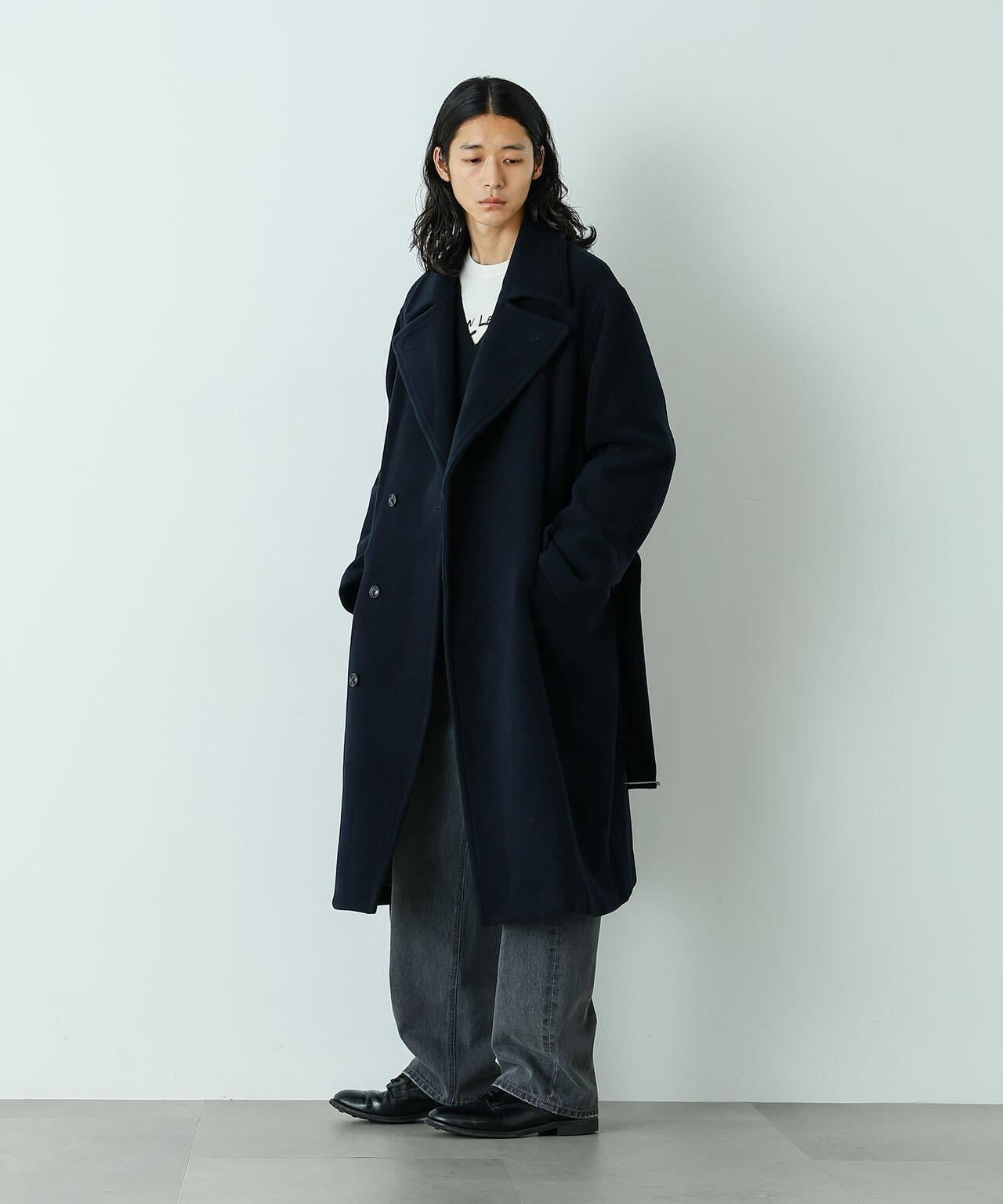 「HOTEL PALACE」ウールカシミヤ ロングコート