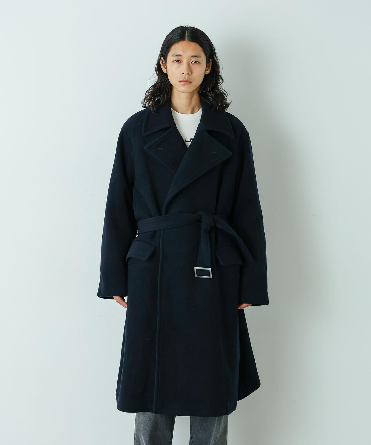 「HOTEL PALACE」ウールカシミヤ ロングコート