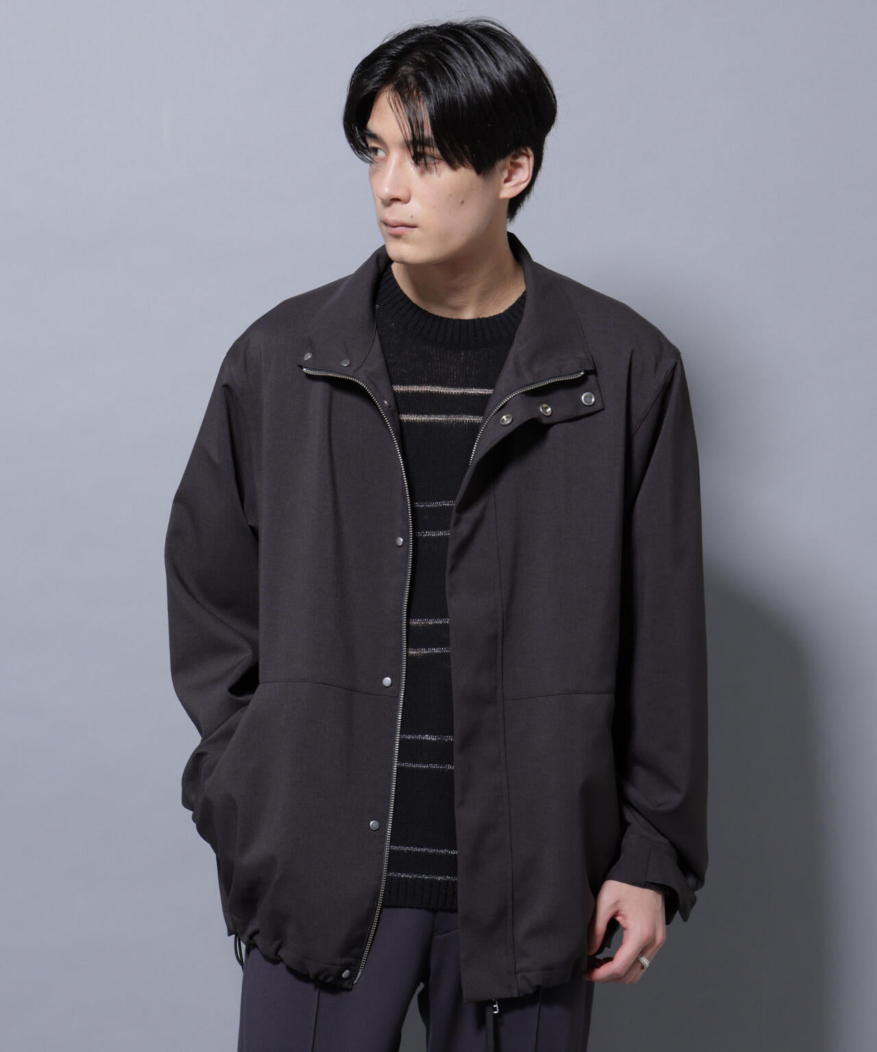 「RainComfortWear」ダントツ撥水透湿コーティング2WAYブルゾン