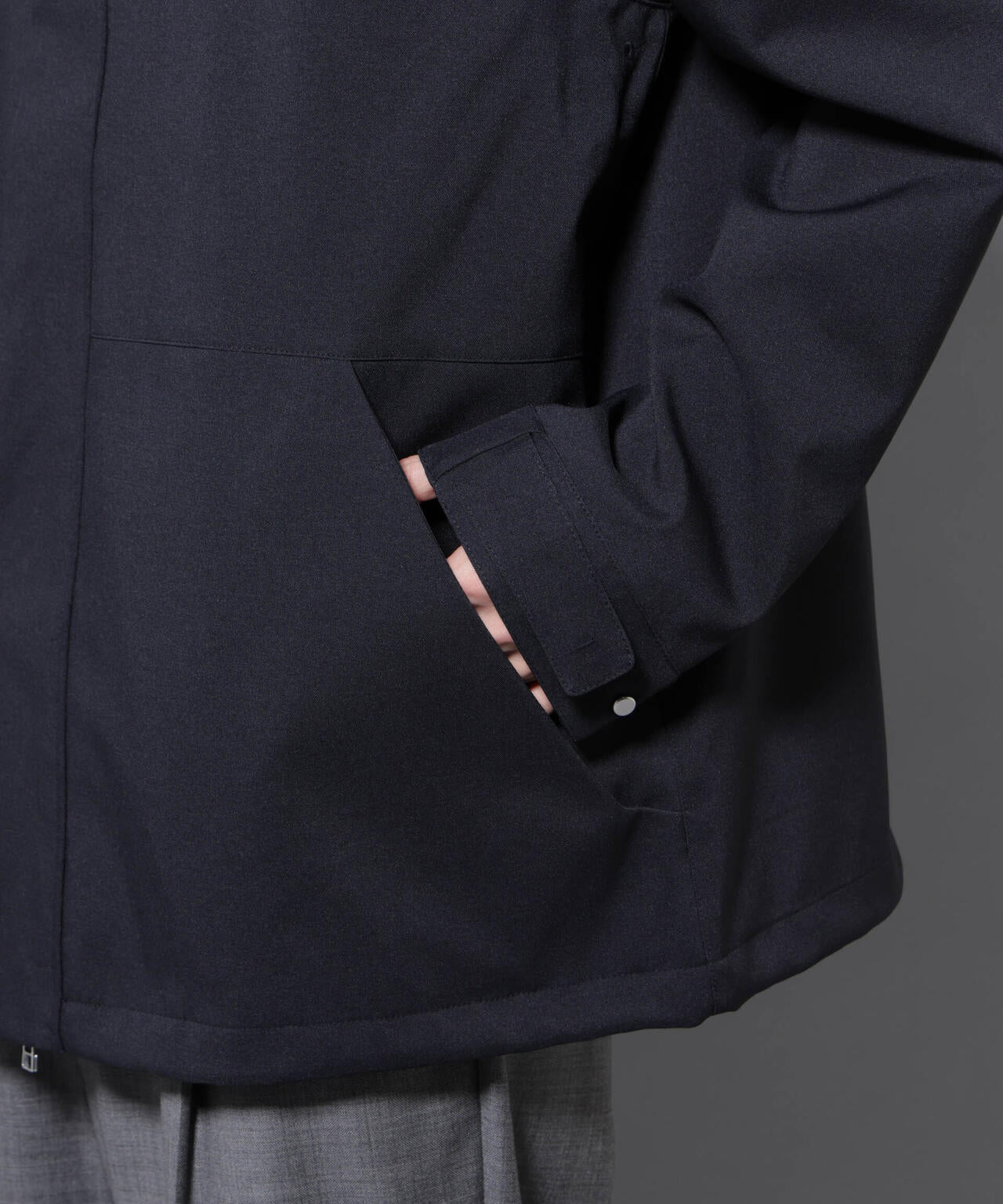 「RainComfortWear」ダントツ撥水透湿コーティング2WAYブルゾン