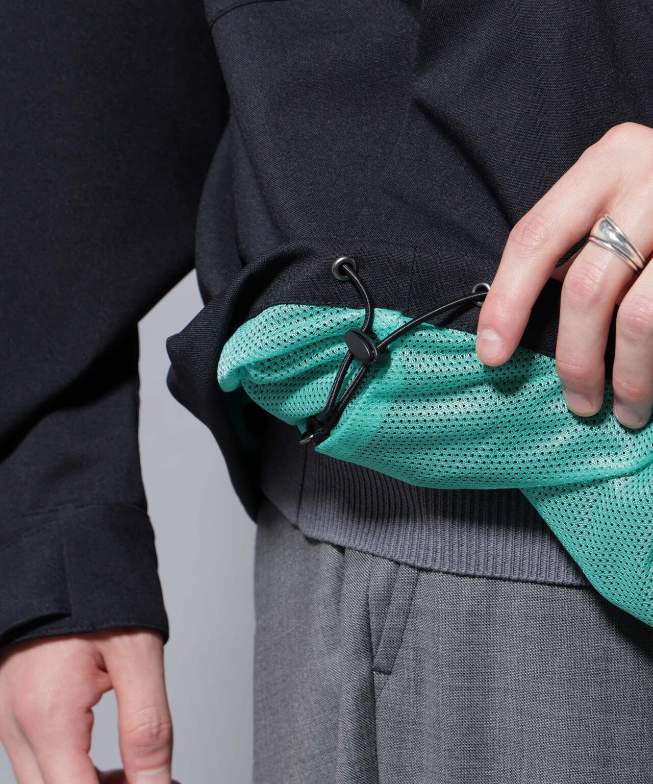 「RainComfortWear」ダントツ撥水透湿コーティング2WAYブルゾン