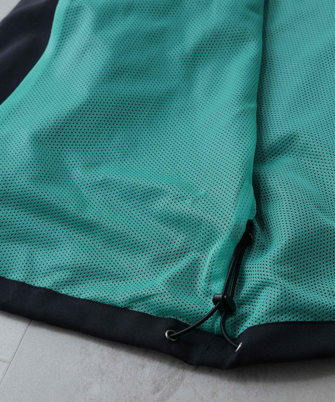 「RainComfortWear」ダントツ撥水透湿コーティング2WAYブルゾン