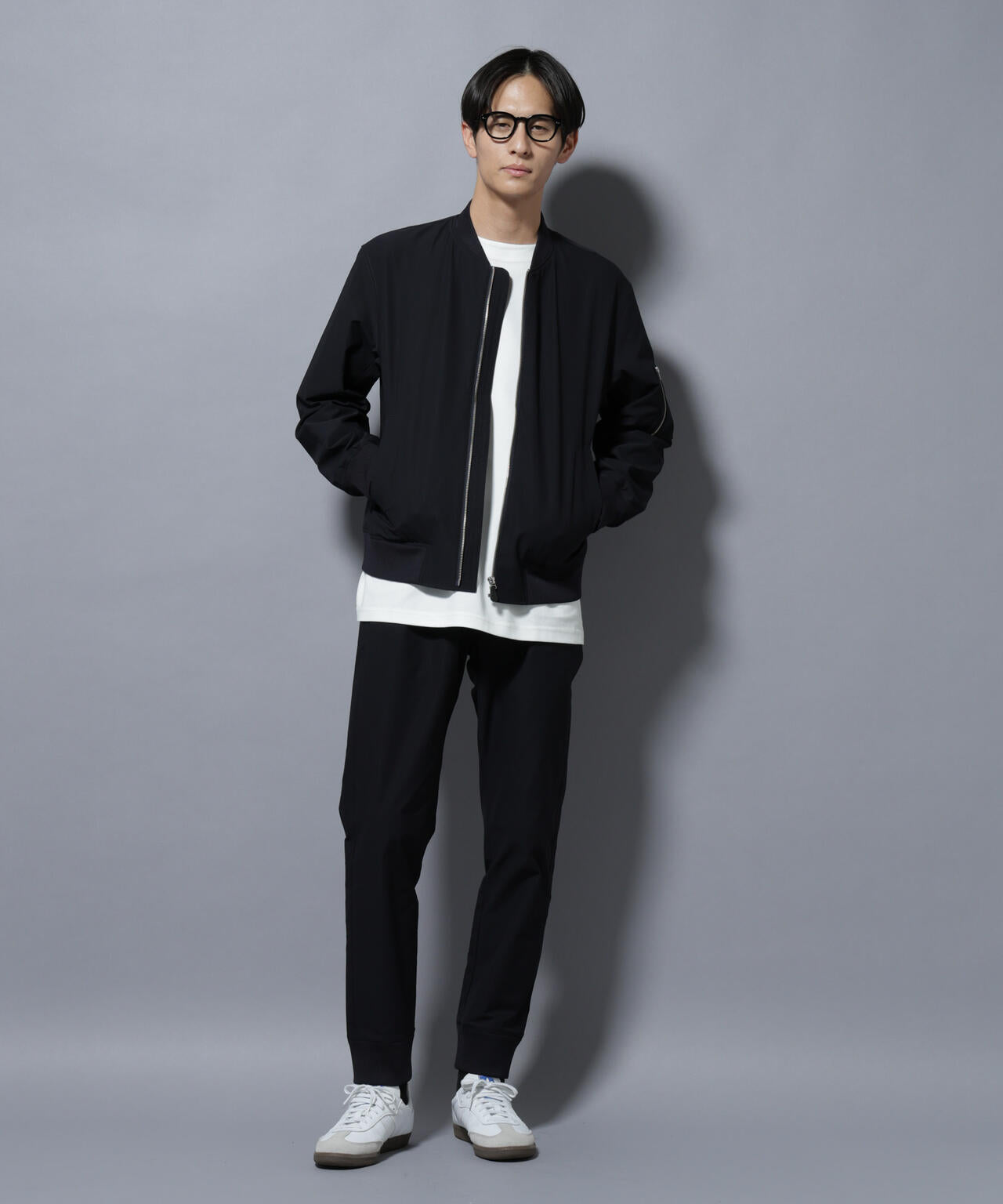 ナノユニバース（NANO universe）/「N BASIC」TEXBRID(R)ツイルMA−1／撥水(セットアップ可) N BASIC」TEXBRID(R)ツイルMA-1/撥水(セットアップ可) | NANO universe