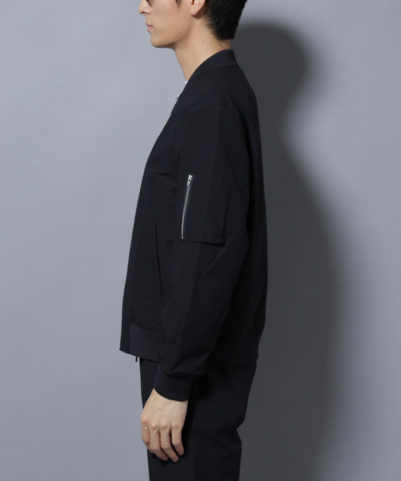 N BASIC」TEXBRID(R)ツイルMA-1/撥水(セットアップ可) | NANO universe