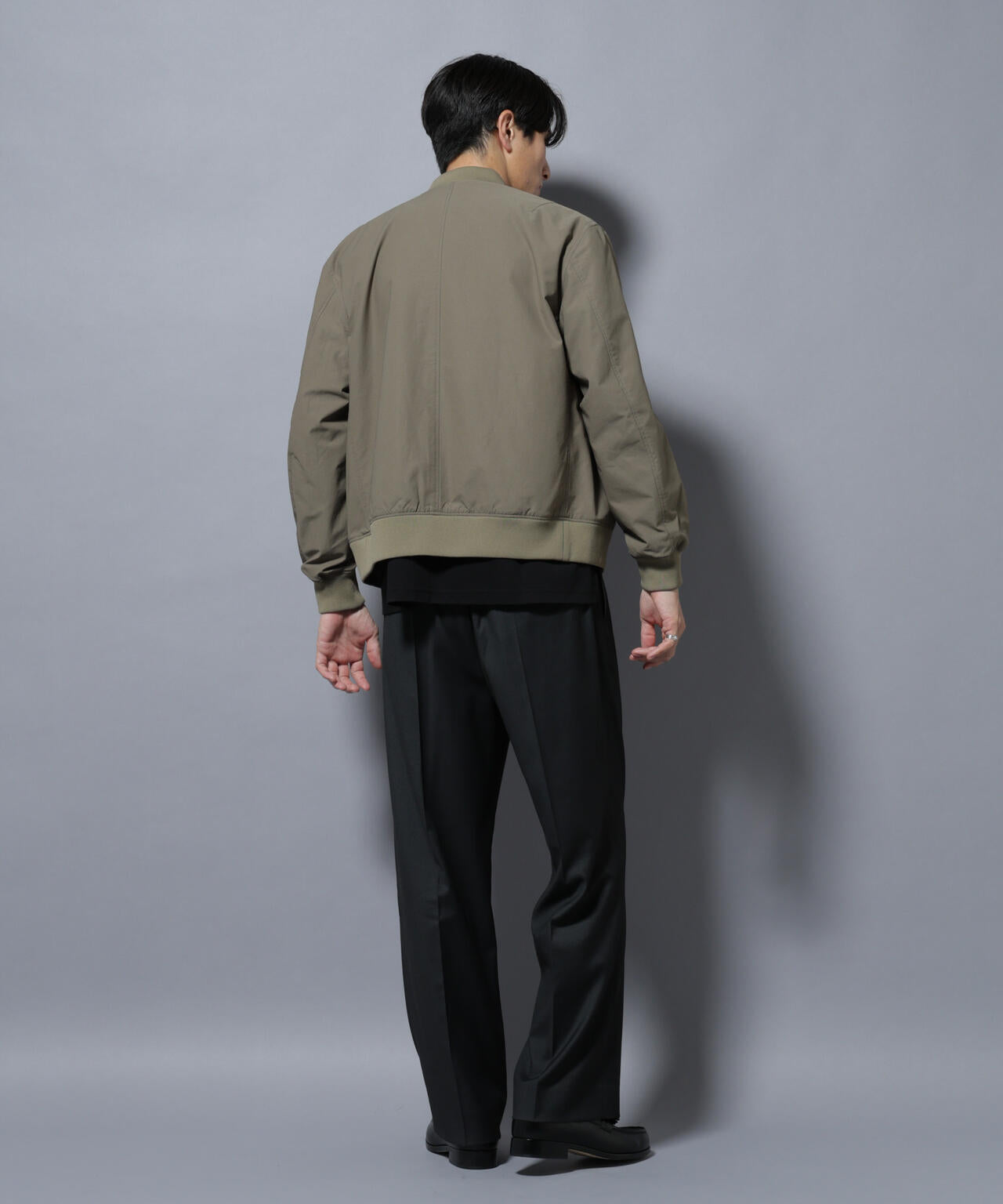 N BASIC」TEXBRID(R)ツイルMA-1/撥水(セットアップ可) | NANO universe