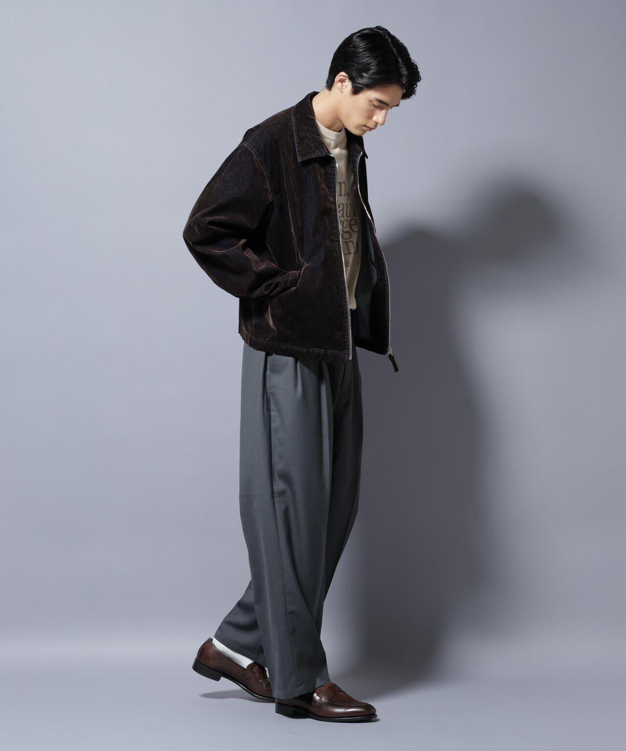 フロッキーデニム スポーツジャケット | NANO universe（ナノ