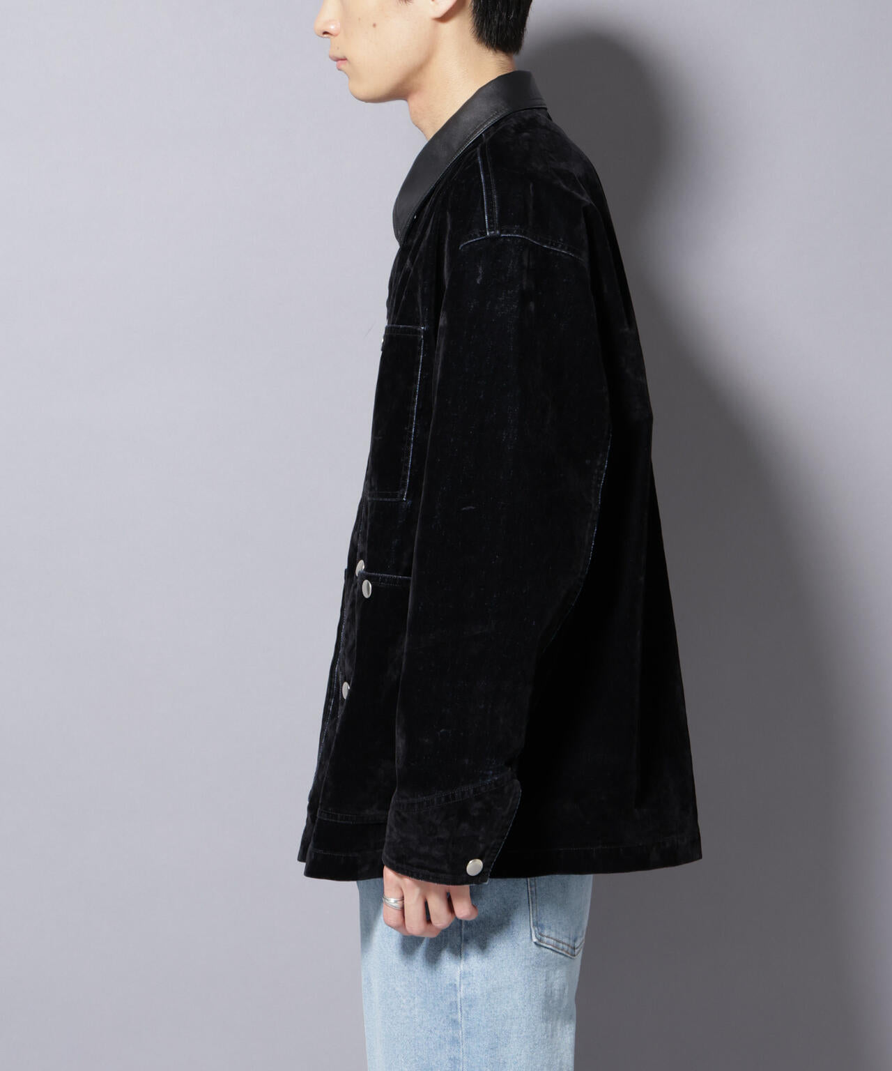 フロッキーデニム オーバージャケット | NANO universe（ナノ