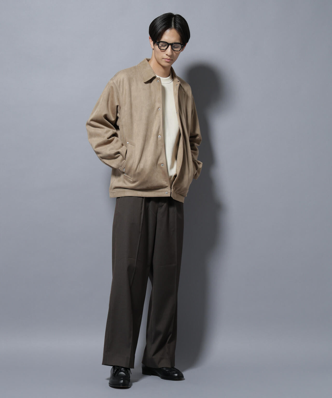 専用　定価5万【美品】IENAゴートスエードシャツブルゾン 中古・古着通販】IENA (イエナ) ゴートスエードシャツブルゾン