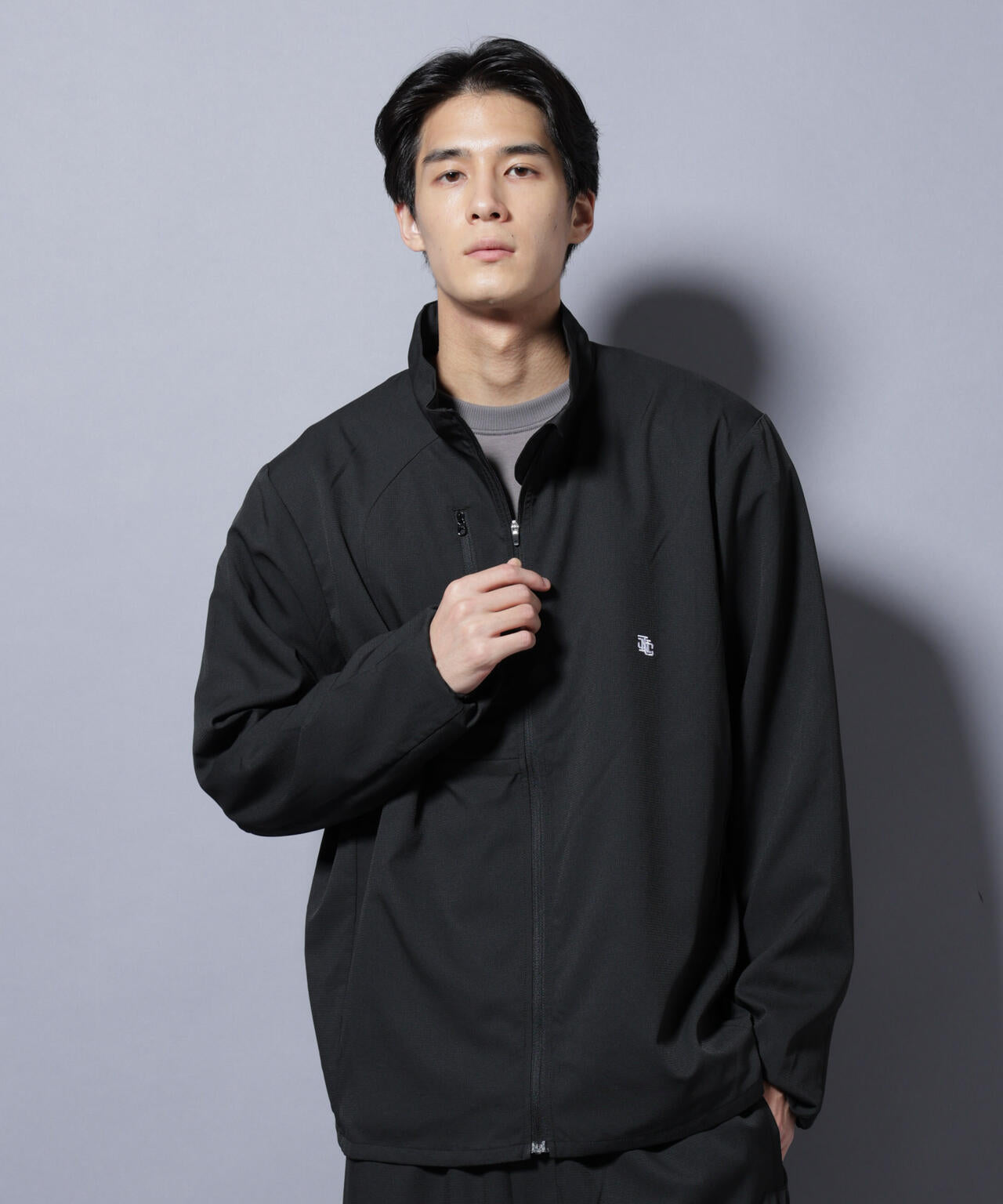 NJ/CLUB」ワンポイントロゴトラックジャケット | NANO universe（ナノ