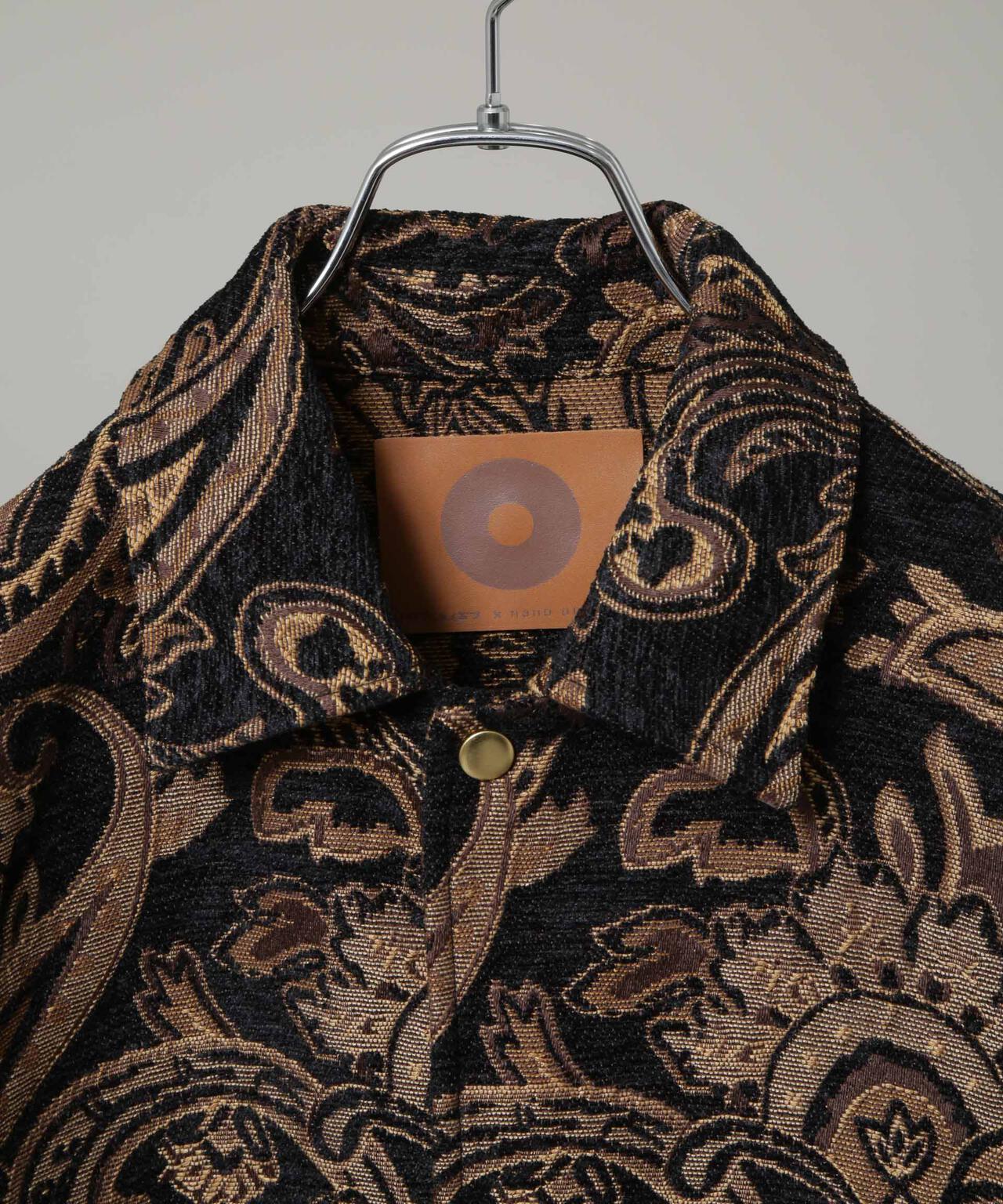 はっとり ナノ・ユニバース コラボ ゴブランジャケット はっとり（マカロニえんぴつ）コラボ ゴブランコーチジャケット