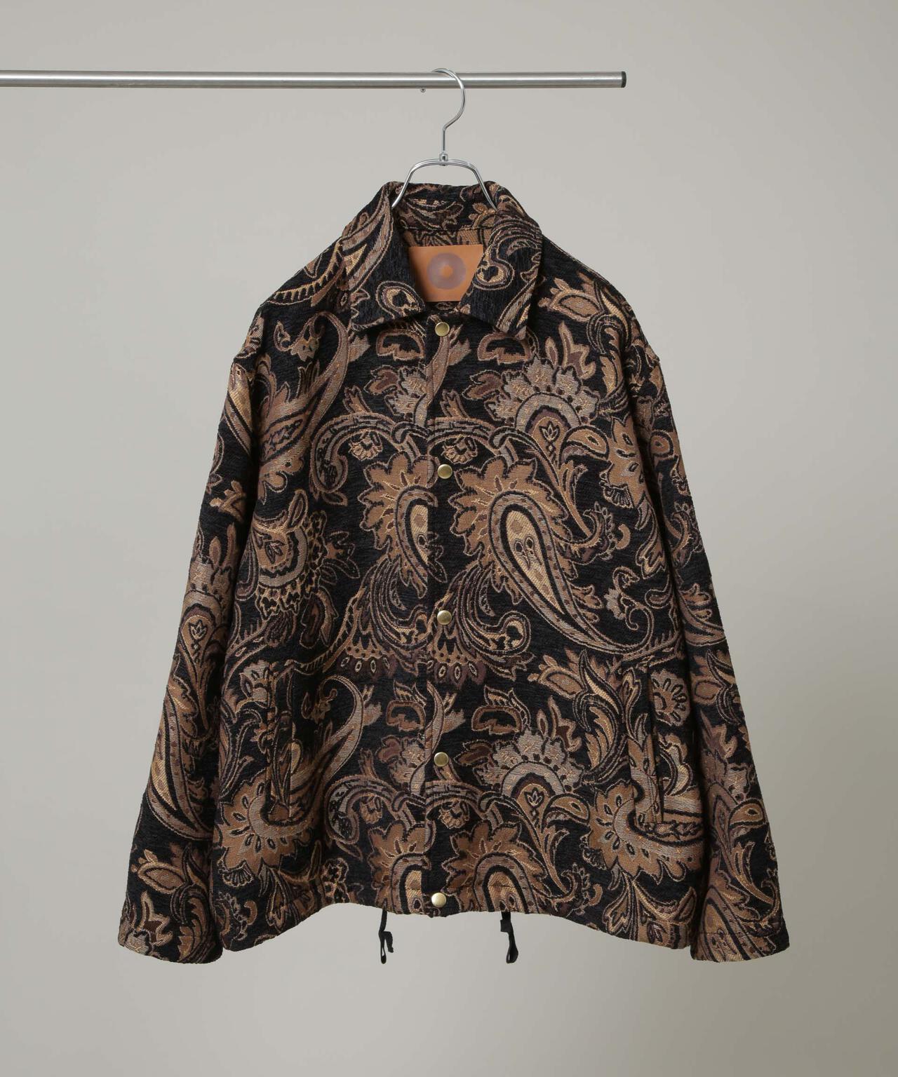 BRIEFIENG NANO UNIVERSE コラボ ジャケット はっとり（マカロニえんぴつ）コラボ ゴブランコーチジャケット