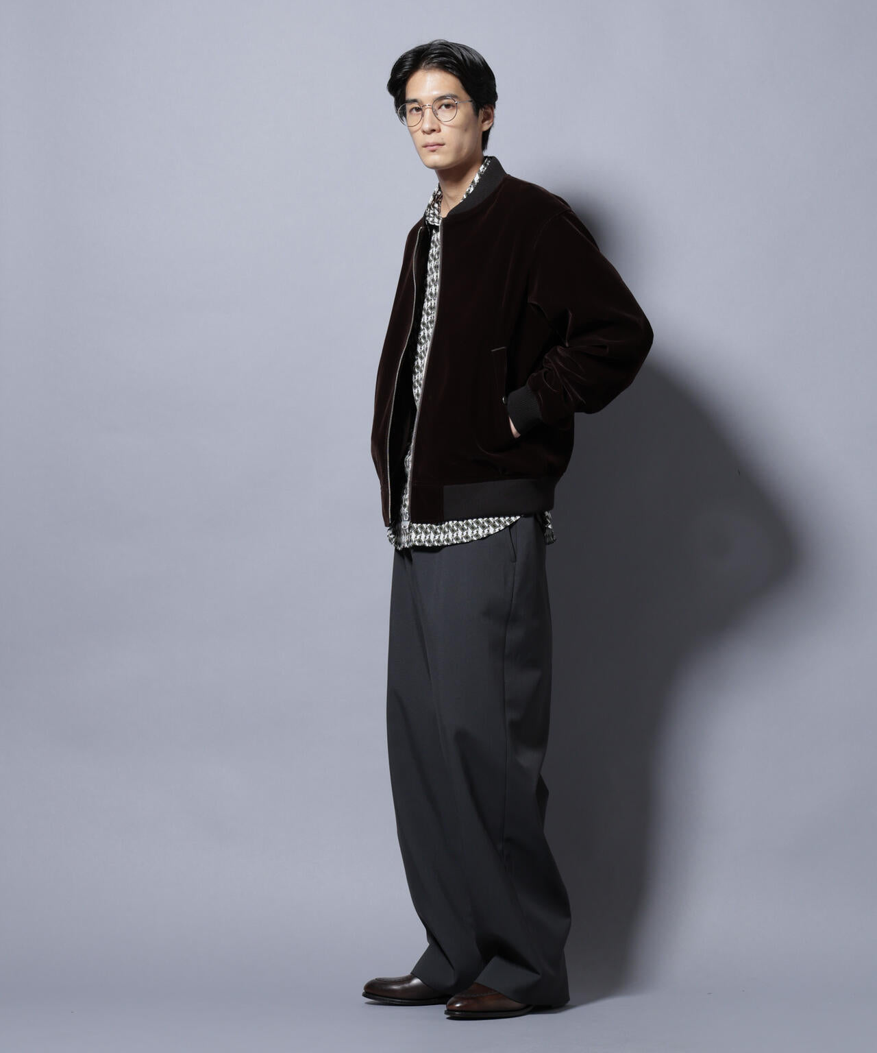 ベロア MA-1 | NANO universe（ナノ・ユニバース） ｜【公式】通販mix