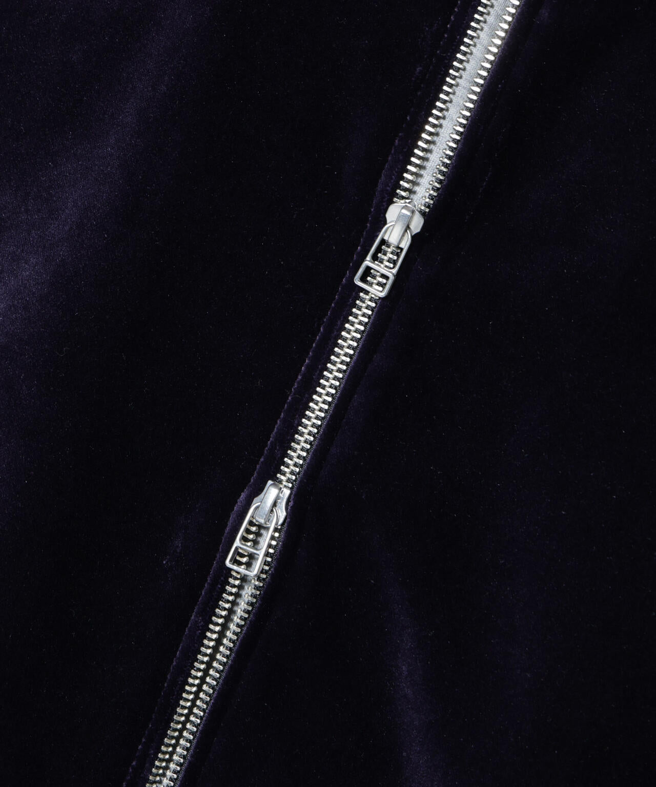 ｢ASSEMBLANC｣ コットンシルクベルベットブルゾン